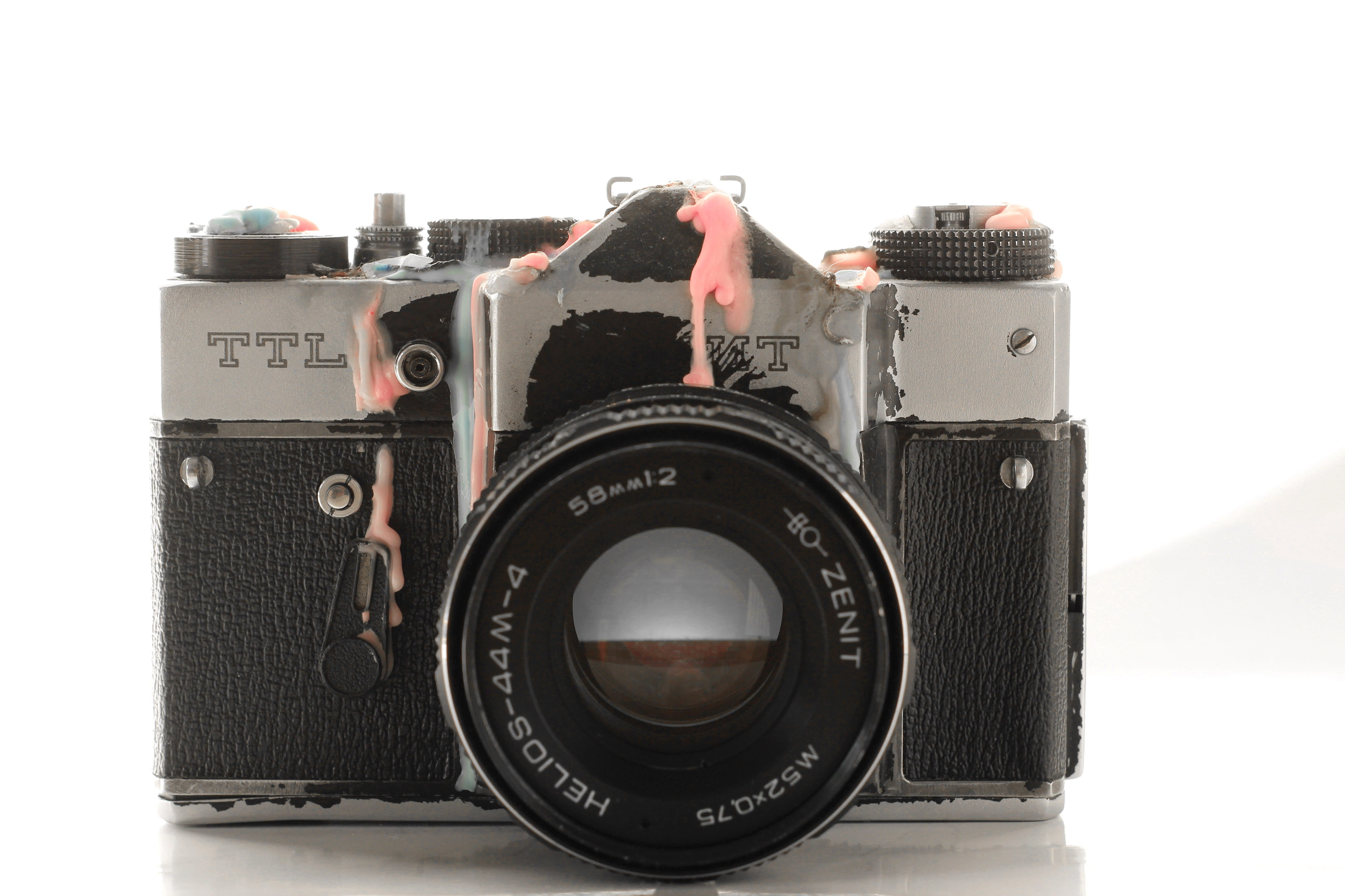 used, 5K, lens, nostalgia, electrical equipment, photo camera, photography, Camera, camera - photographic equipment, Old, candle, film, single object, HD Wallpaper