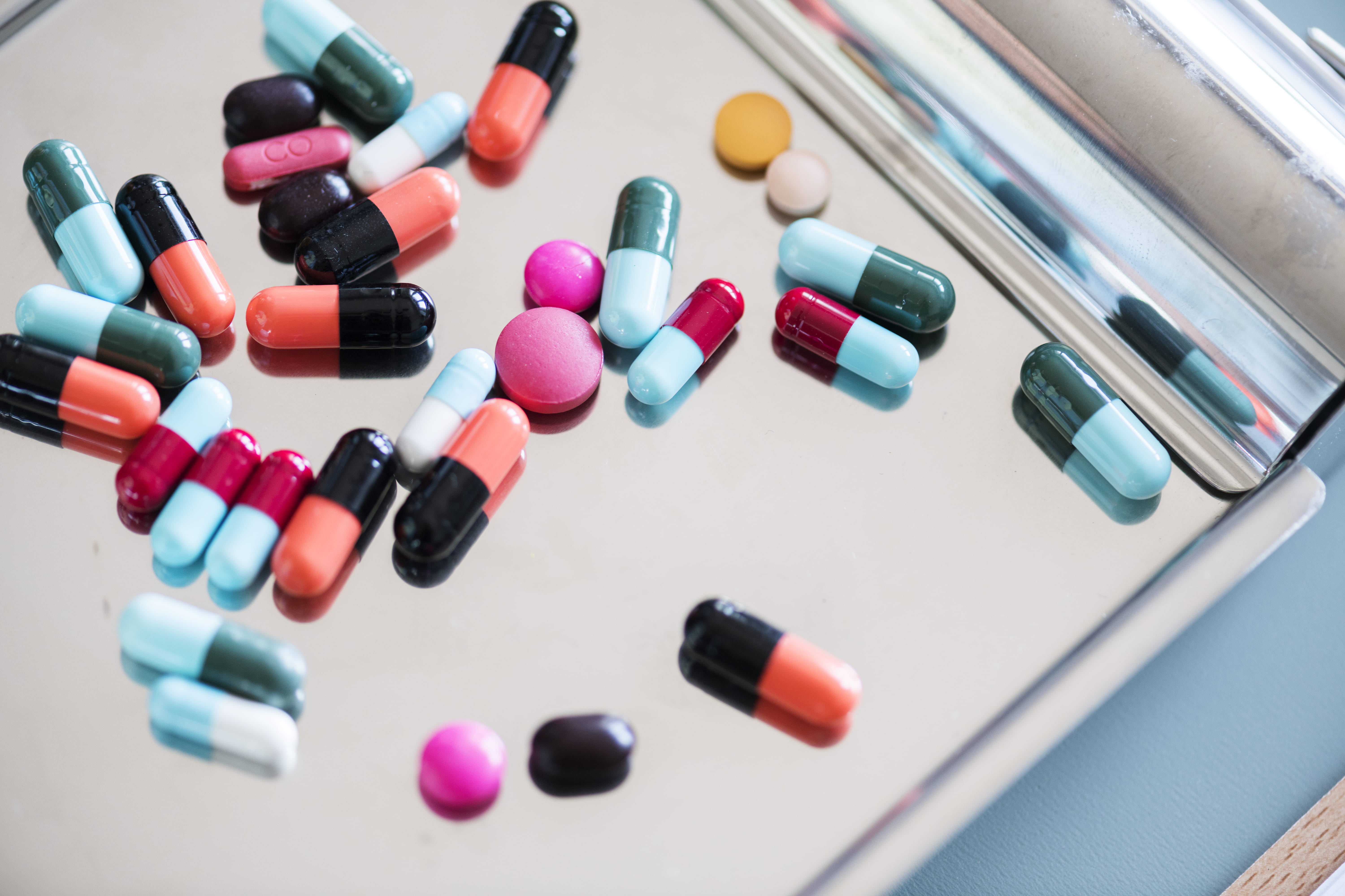 dose, variation, drugs, aspirin, tablets, addiction, healthcare and medicine, capsule, antibiotic, indoors, still life, large group of objects, abundance, HD Wallpaper
