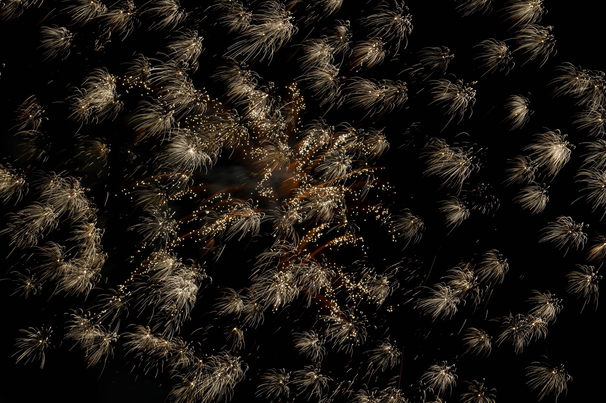 detail, lights, red, fireworks rocket, full frame, rocket, land, Night, New YearS Eve, warm clothing, new years greetings, Fireworks, backgrounds, pyrotechnics, HD Wallpaper