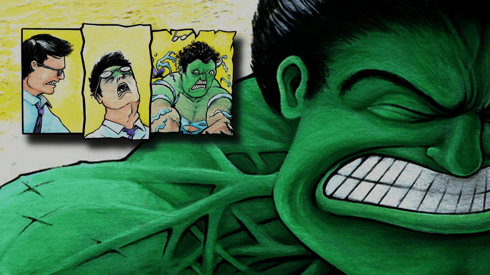 Graphic Novels, 1080P, hulk, HD Wallpaper