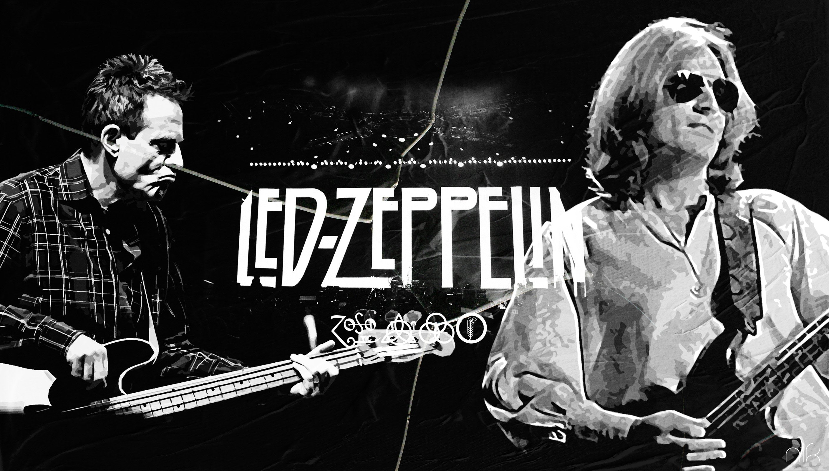 rock, zeppelin, led, classic, hard, 2K, blues, HD Wallpaper