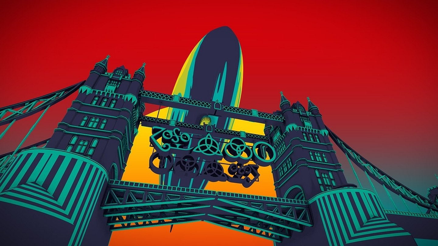 tower, 720P, bridge, Band (Music), illustration, Led Zeppelin, HD Wallpaper