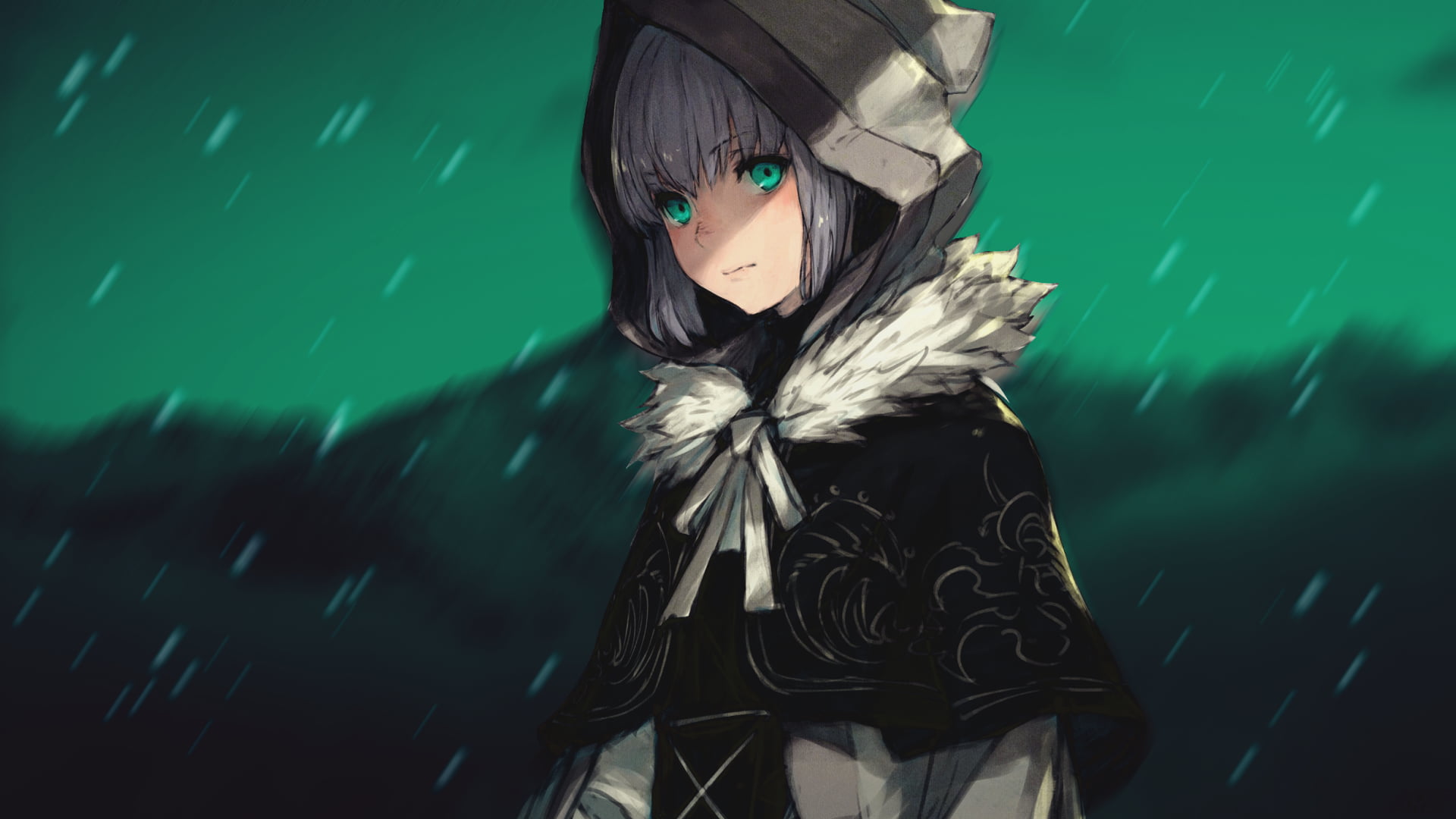 anime, anime girls, Lord El-Melloi II Sei no Jikenbo: Rail Zeppelin Grace Note, green eyes, 1080P, HD Wallpaper