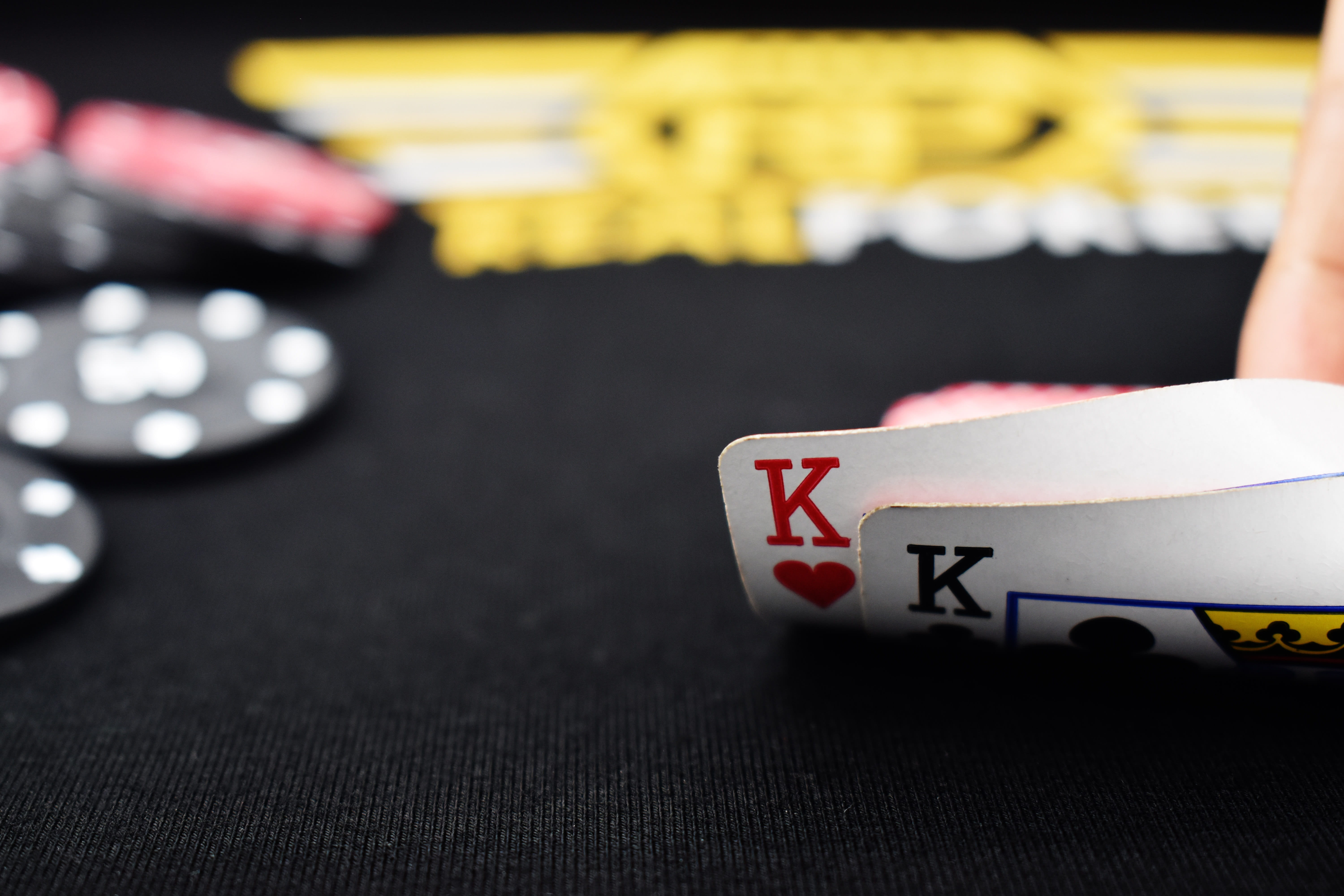 kings, number, luck, text, table, competition, risk, leisure games, poker, focus on foreground, white color, indoors, pocket cards, nightlife, card, texas holdem, HD Wallpaper