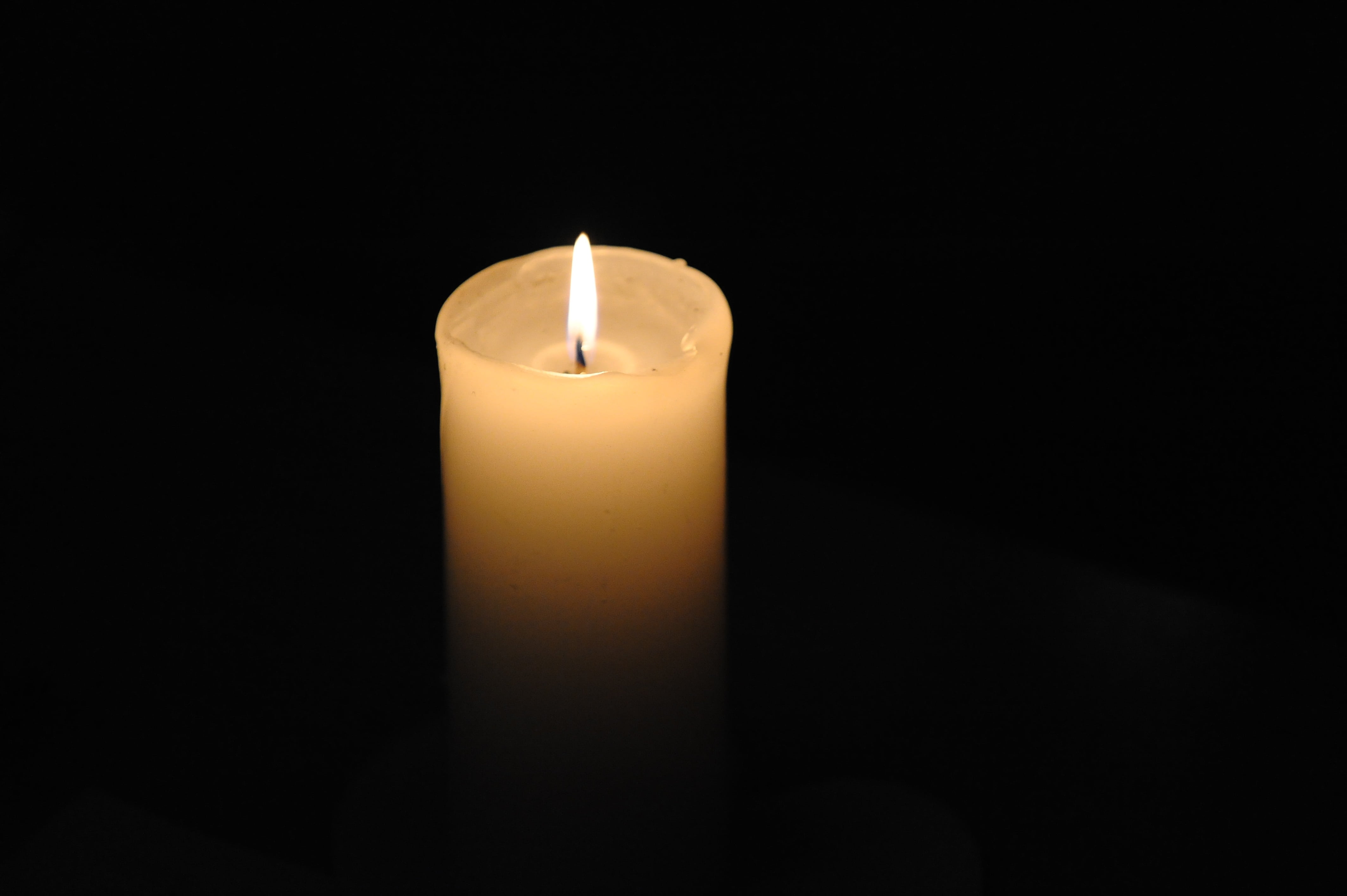 melting, prayer, desire, nature, 4K, no people, black background, indoors, darkroom, wax, fire - natural phenomenon, pillar, flame, luminosity, candle, HD Wallpaper