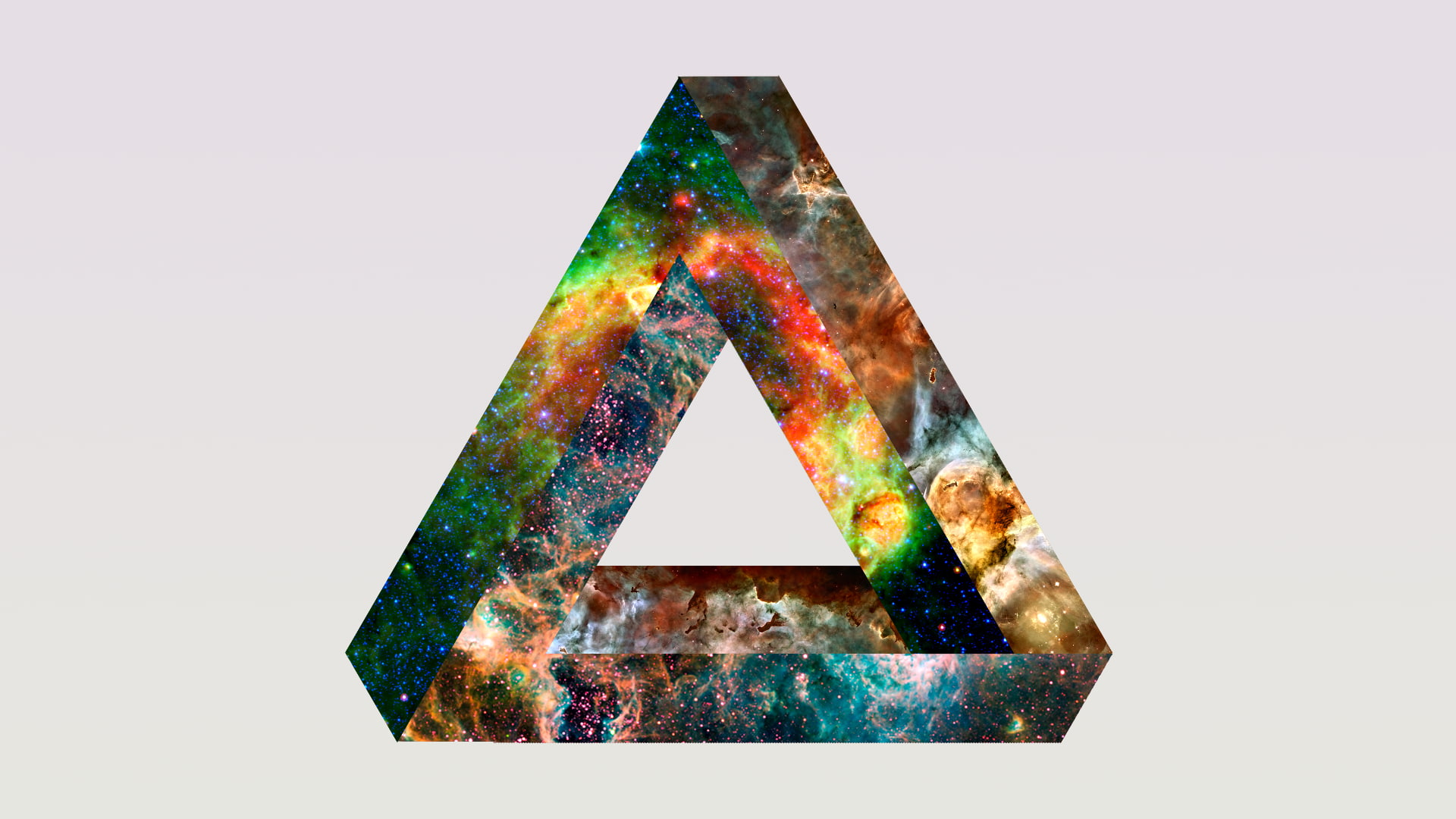 single object, paintbrush, brush, white background, old, space, creativity, art and craft, close-up, Penrose Triangle, 1080P, abstract, studio shot, cut out, HD Wallpaper