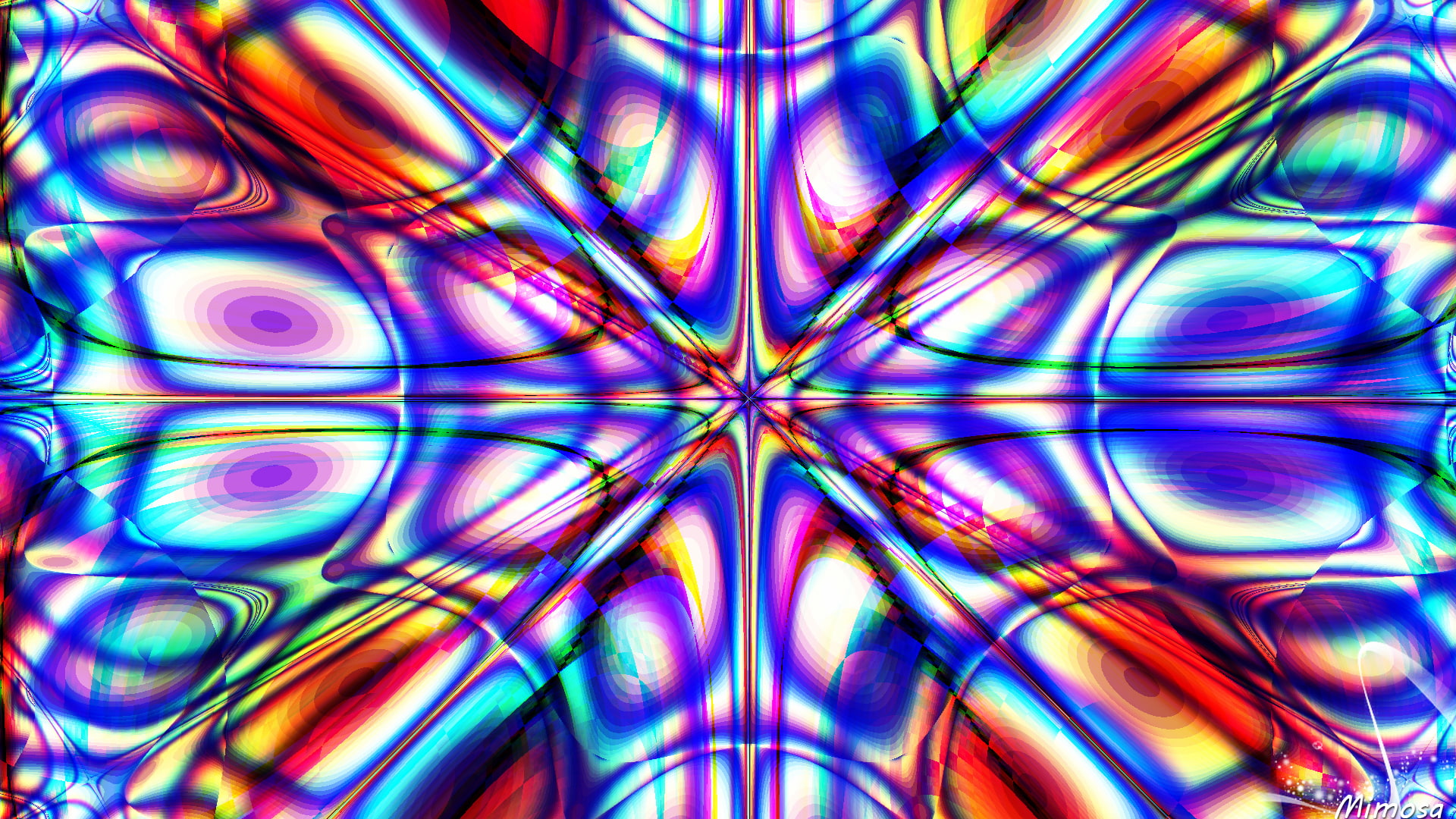 Colors, Colorful, Kaleidoscope, Digital Art, Artistic, 1080P, Pattern, Abstract, HD Wallpaper