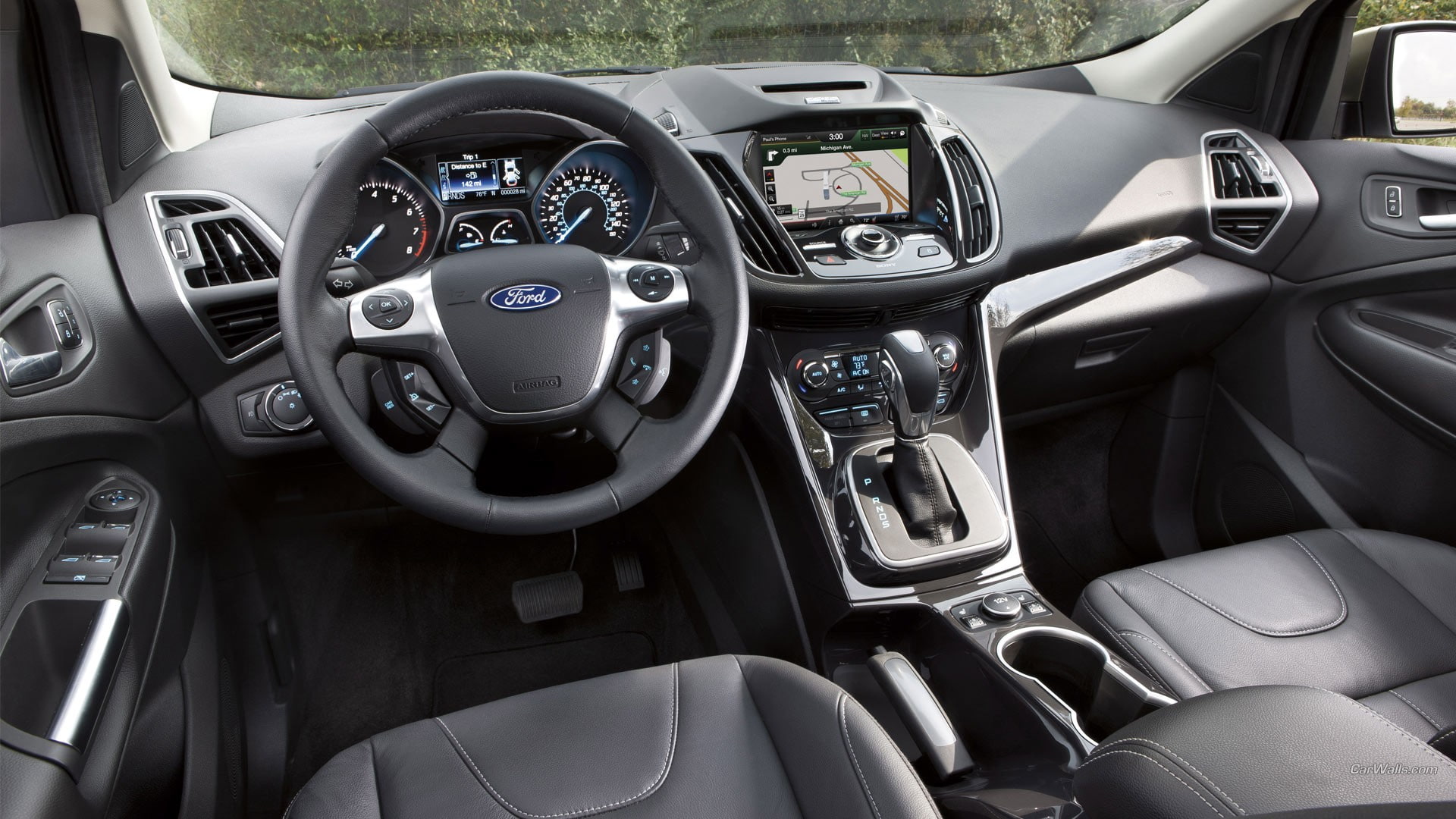 vehicle interior, glass - material, luxury, leather, seat, mode of transportation, dashboard, travel, motor vehicle, control panel, wealth, transportation, HD Wallpaper