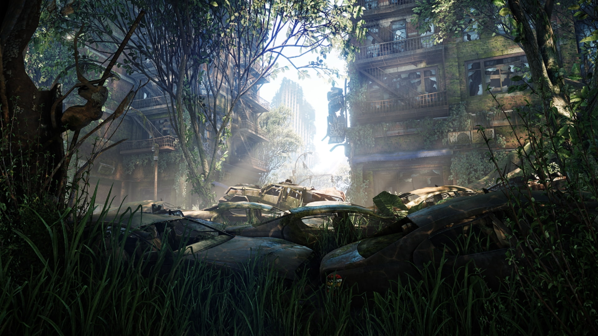 arts, crysis, Video Games, jungle, hd, alcatraz, fps, games, nano, alien, art, cityscapes, 1080P, war, electronic, video, nomad, HD Wallpaper