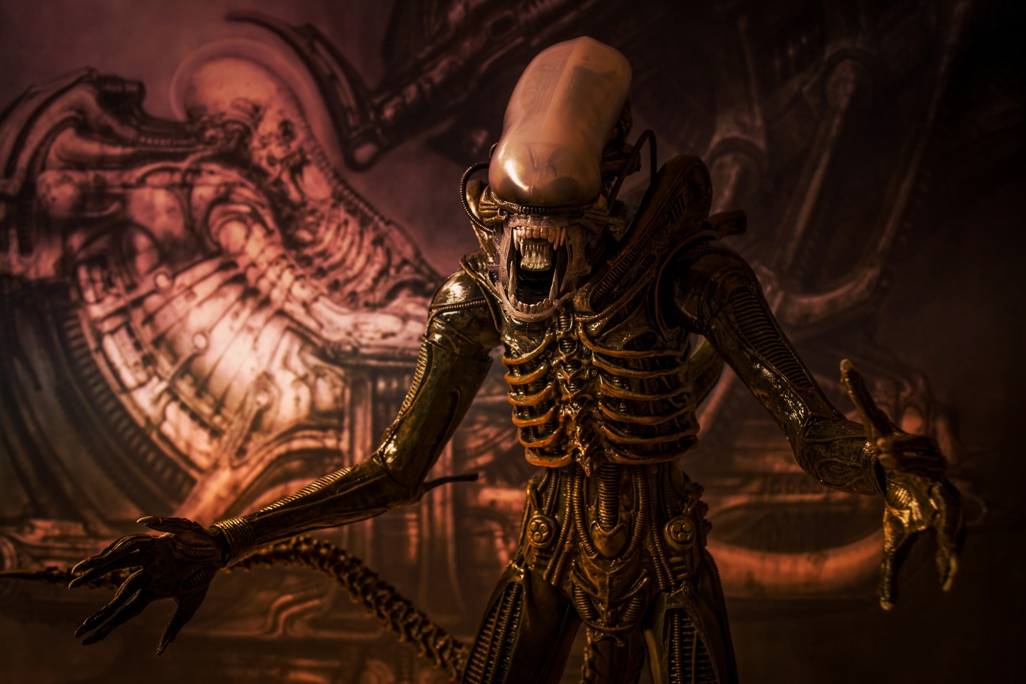 Alien (movie), toys, Xenomorph, 1080P, HD Wallpaper