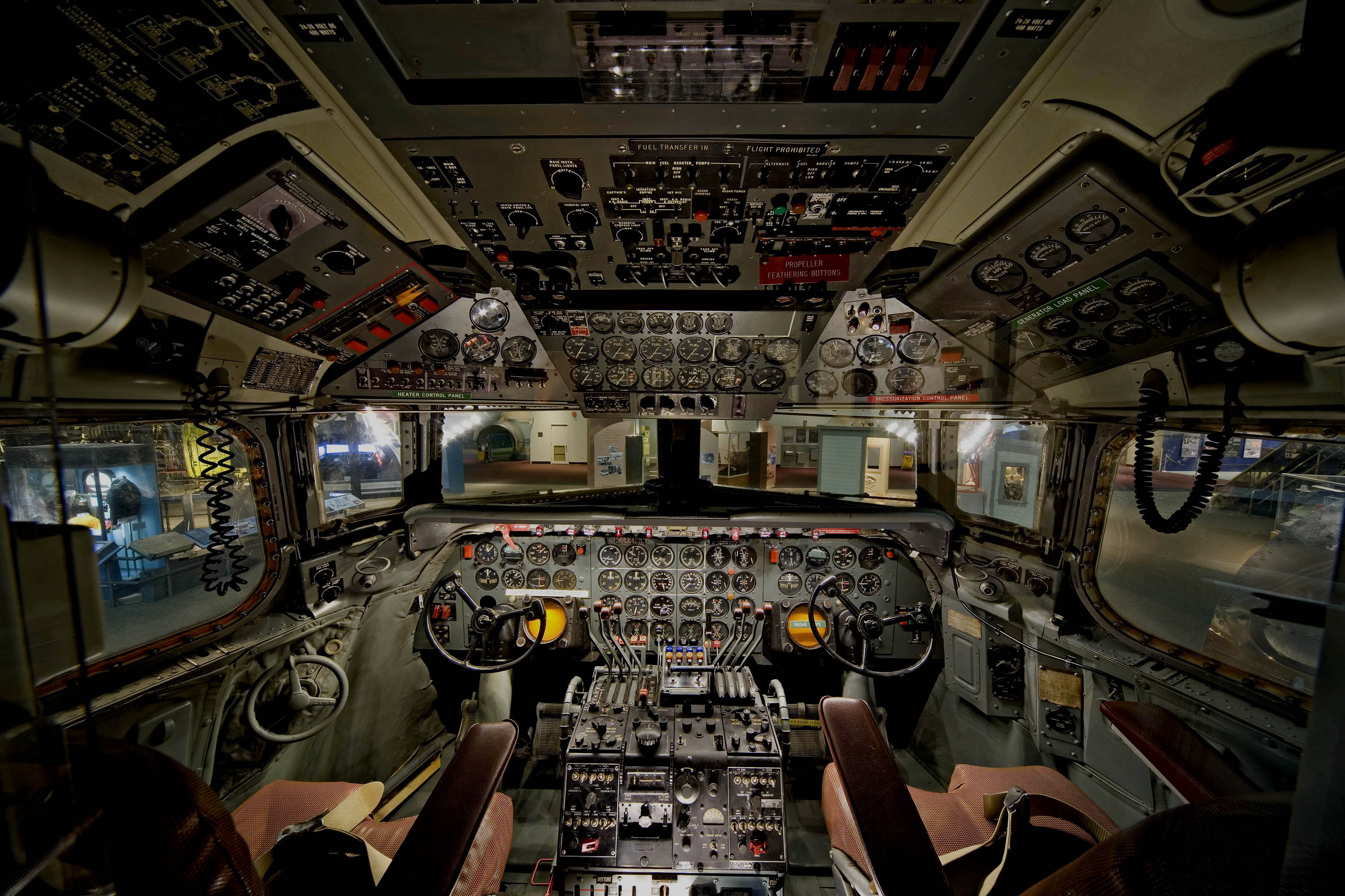 Aircrafts, Aircraft, 2K, Cockpit, HD Wallpaper