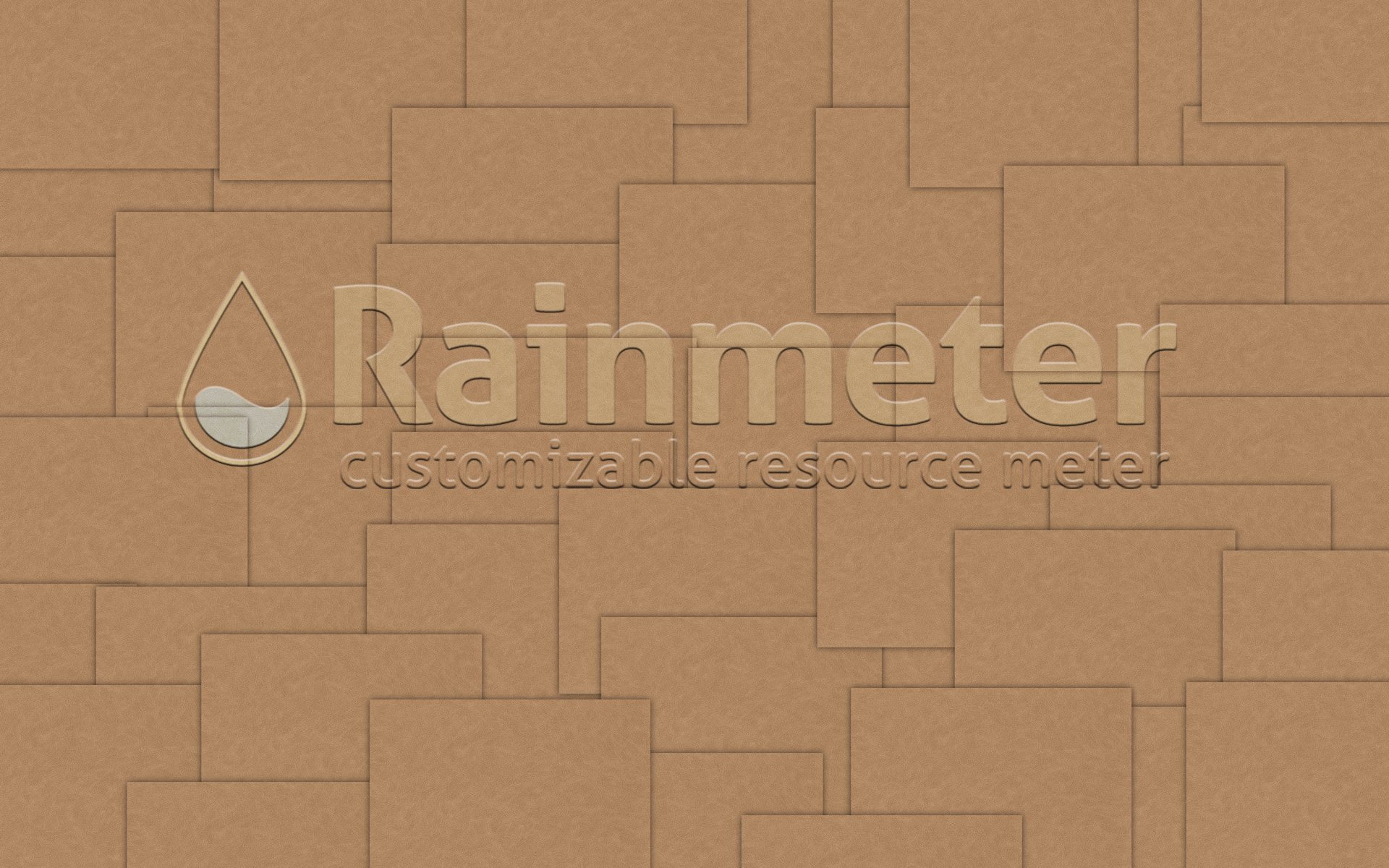 1080P, Customization, Technology, Colors, Rainmeter, White, Leather, HD Wallpaper
