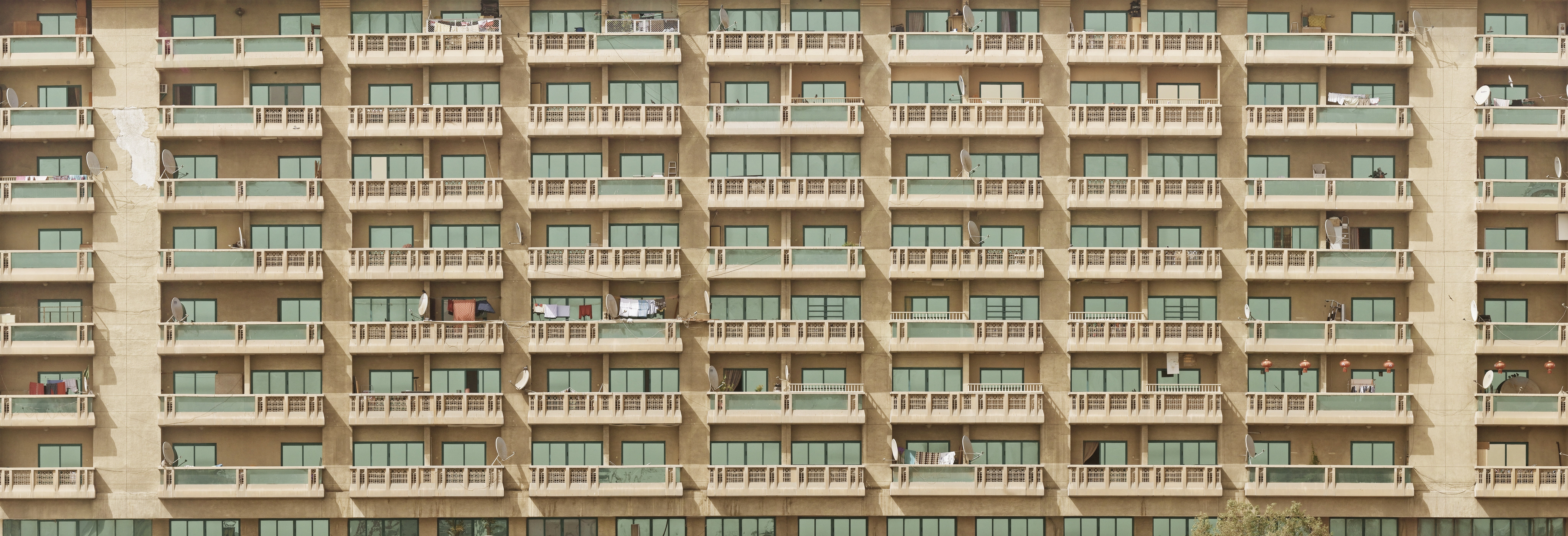 pattern, urban, apartment building, low angle view, facade, in a row, building, brown, balcony, 8K, architecture, built structure, apartment, book, housing development, HD Wallpaper