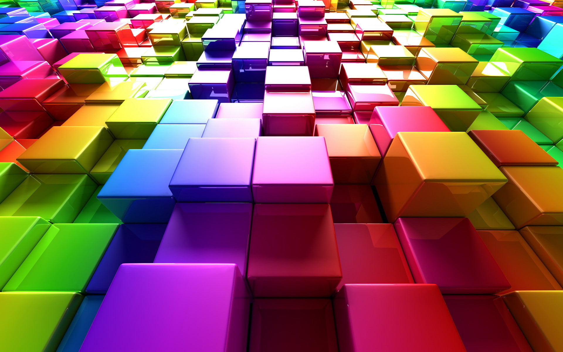 4k pics, 2560x1600, 1080P, cube, 3D, HD Wallpaper