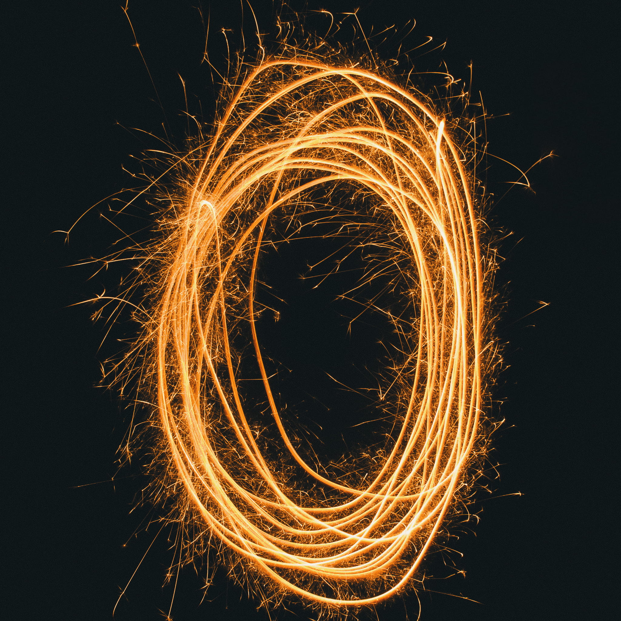 black background, sparks, lights, firework - man made object, lapse, wire wool, steel, 1080P, firework display, wool, sky, event, photography, firework, Phone HD Wallpaper