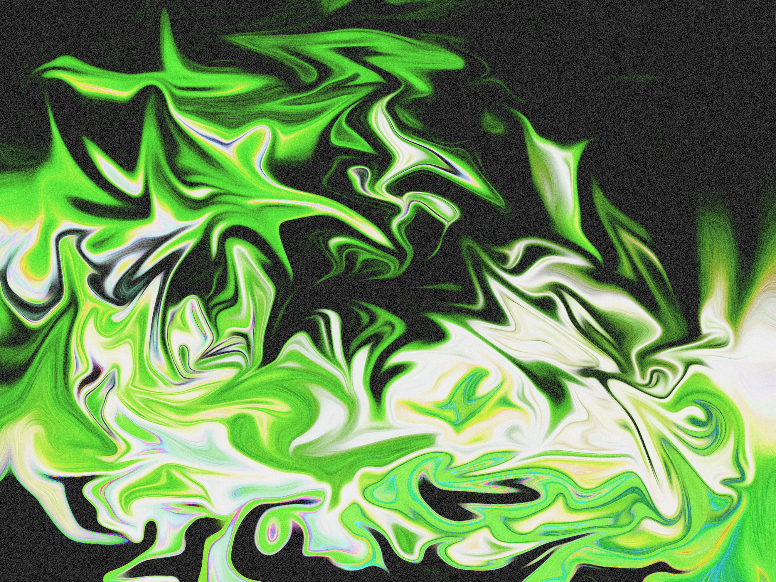 liquid, fluid, dark, 2K, artwork, paint splash, oil painting, abstract, digital art, interference, colorful, HD Wallpaper
