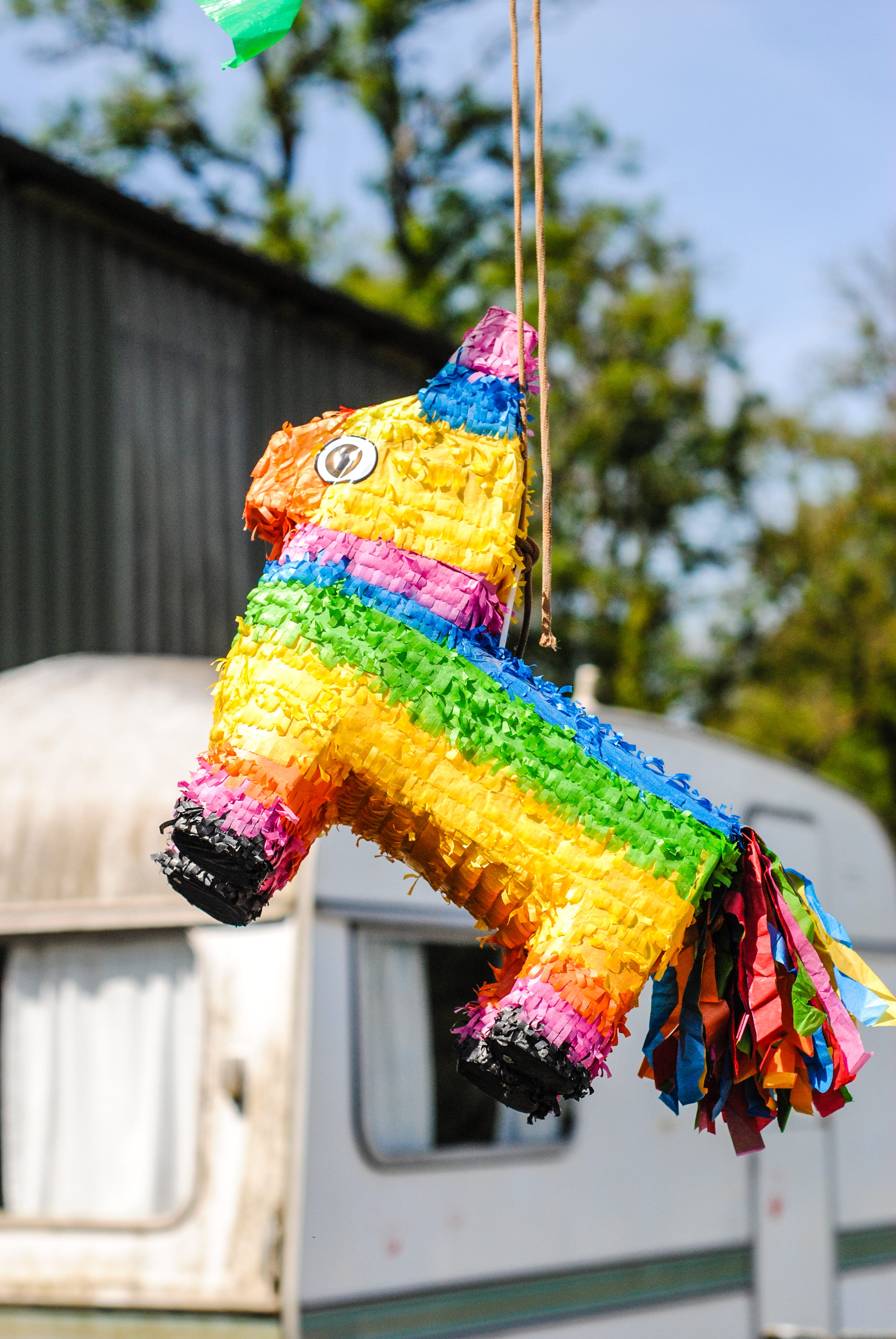 party, animal, no people, donkey, candy, 4K, focus on foreground, untitled, color, fun, one animal, craft, animal themes, animal representation, art and craft, Phone HD Wallpaper