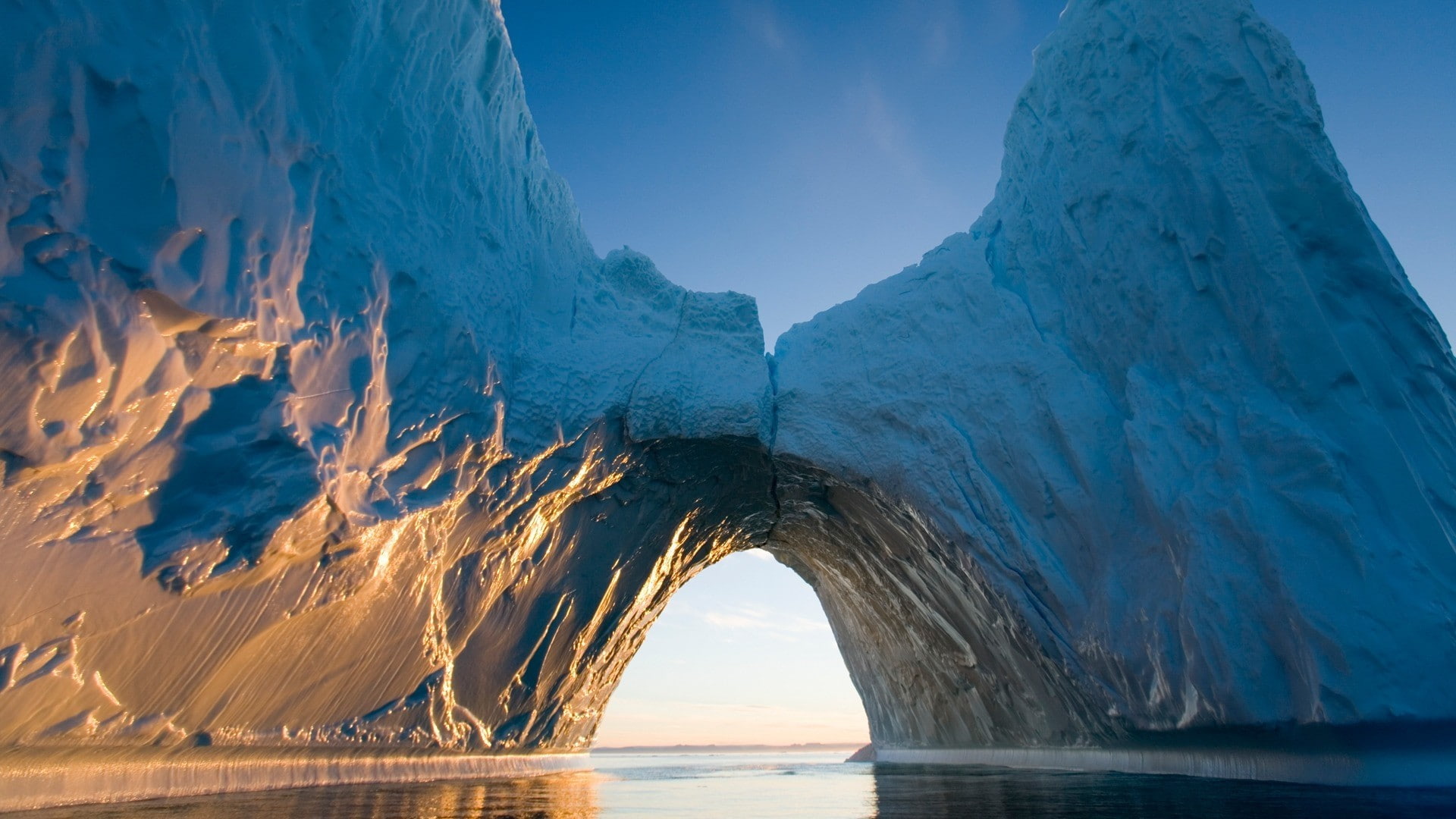 tunnel, nature, hd, 1080P, ice, HD Wallpaper