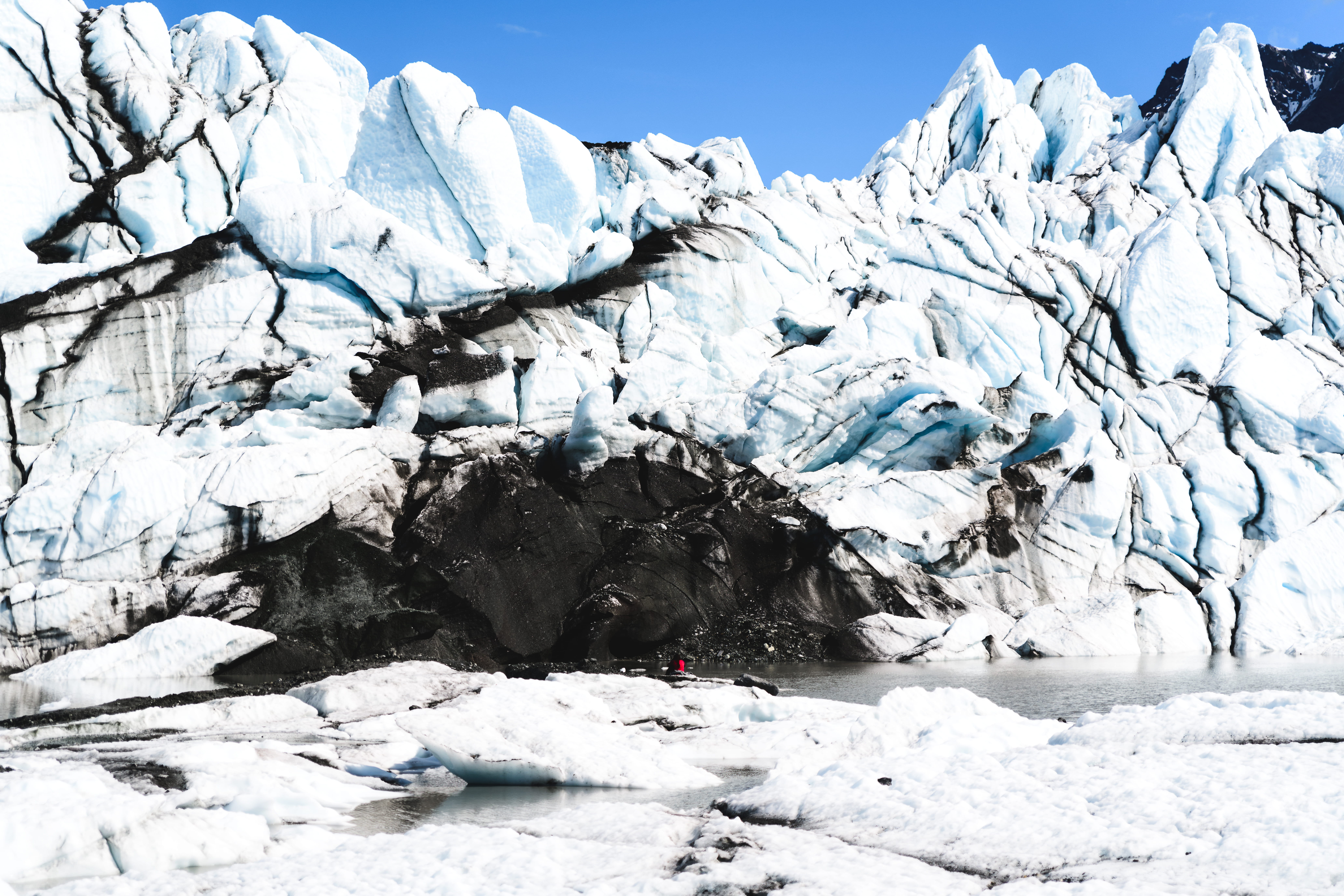 landscape, rock, beauty in nature, lake, covered, day, tranquility, snowcapped mountain, snow, cold, formation, no people, outdoors, wild, silence, scenics - nature, HD Wallpaper