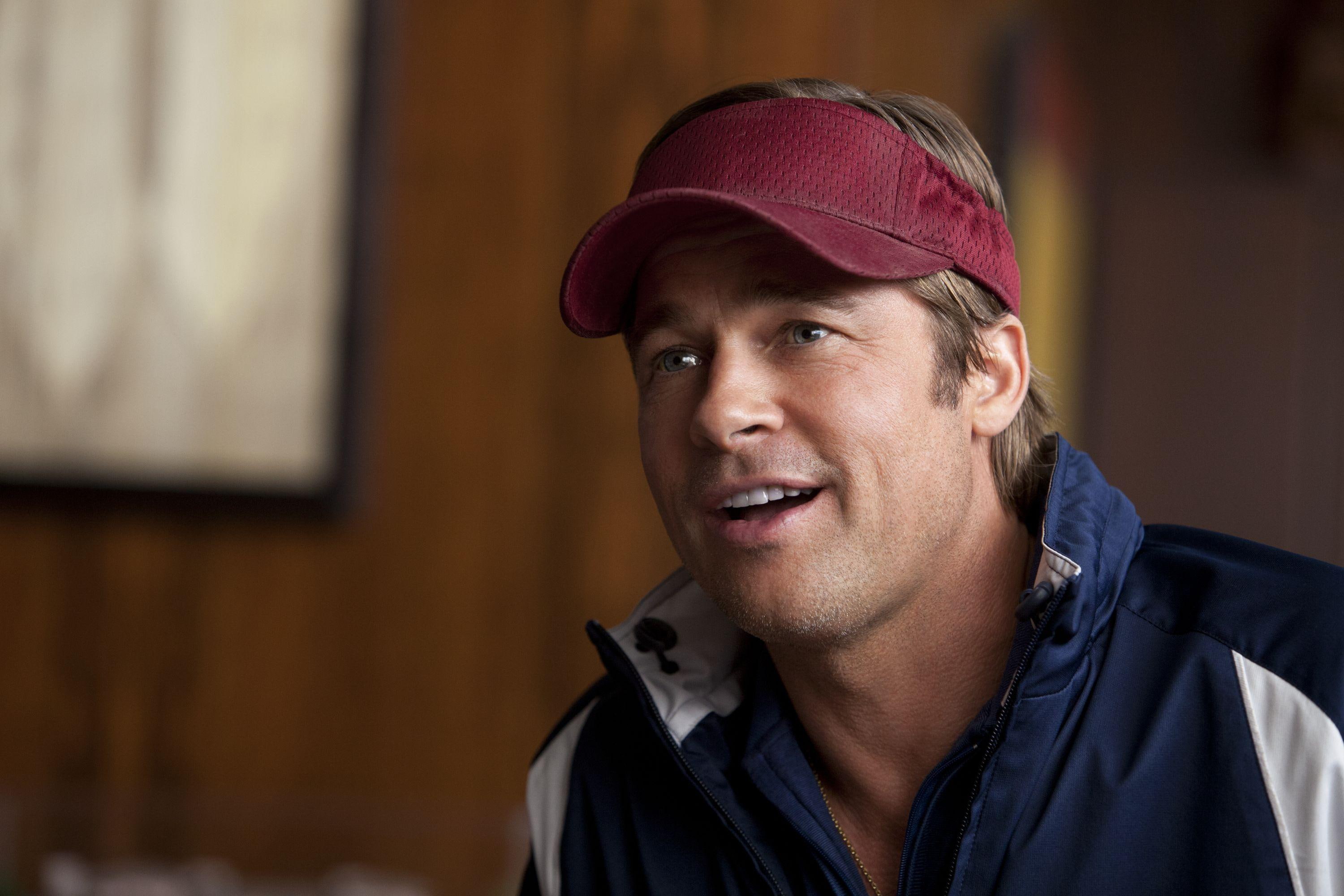 celebrity, brad, brad pitt, hollywood, cute, pitt, man, cap, 2K, actor, HD Wallpaper