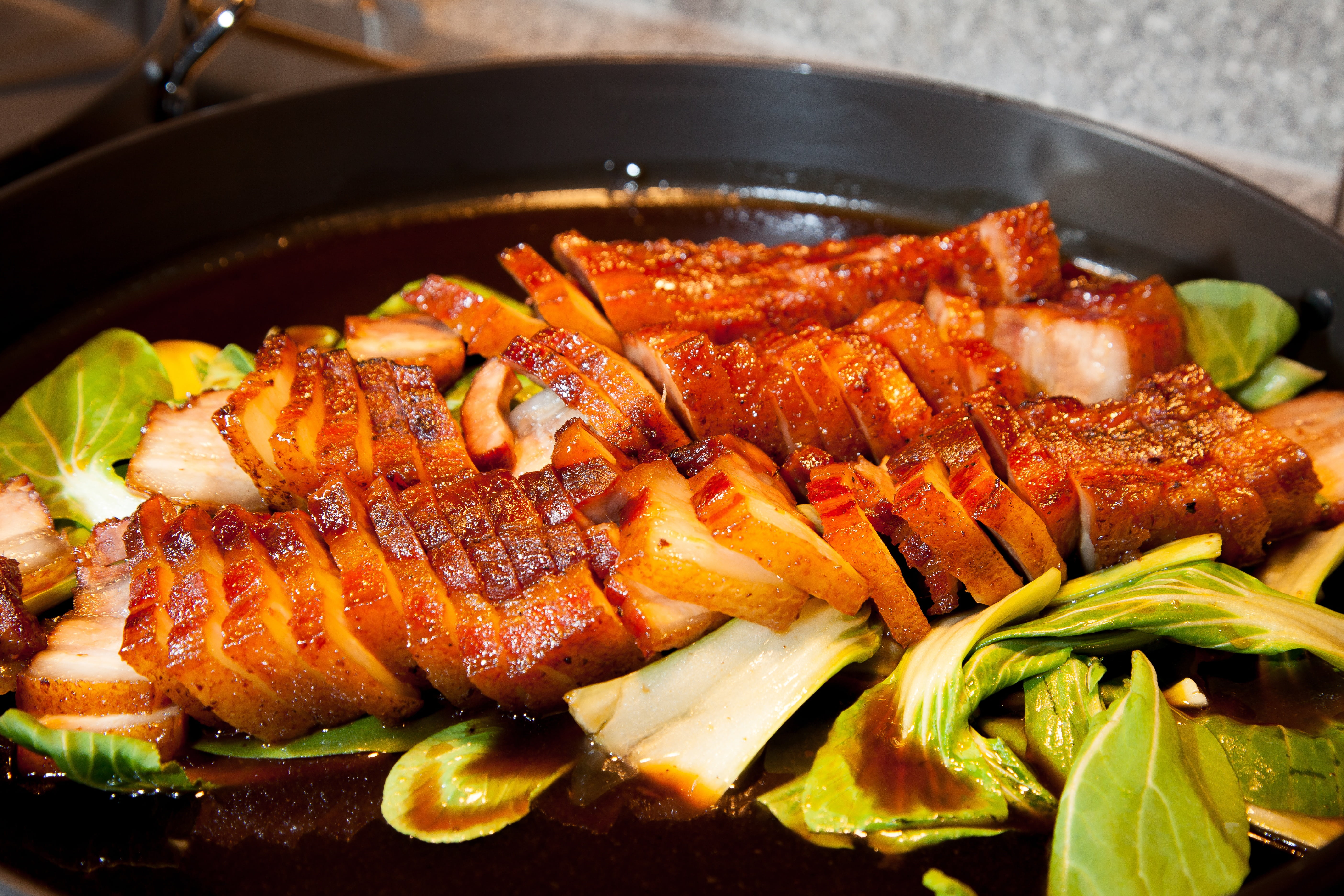 peoples republic of china food, hot, roasted, preparation, ready-to-eat, healthy eating, food and drink, 5K, seafood, no people, cooking, indoors, meal, HD Wallpaper