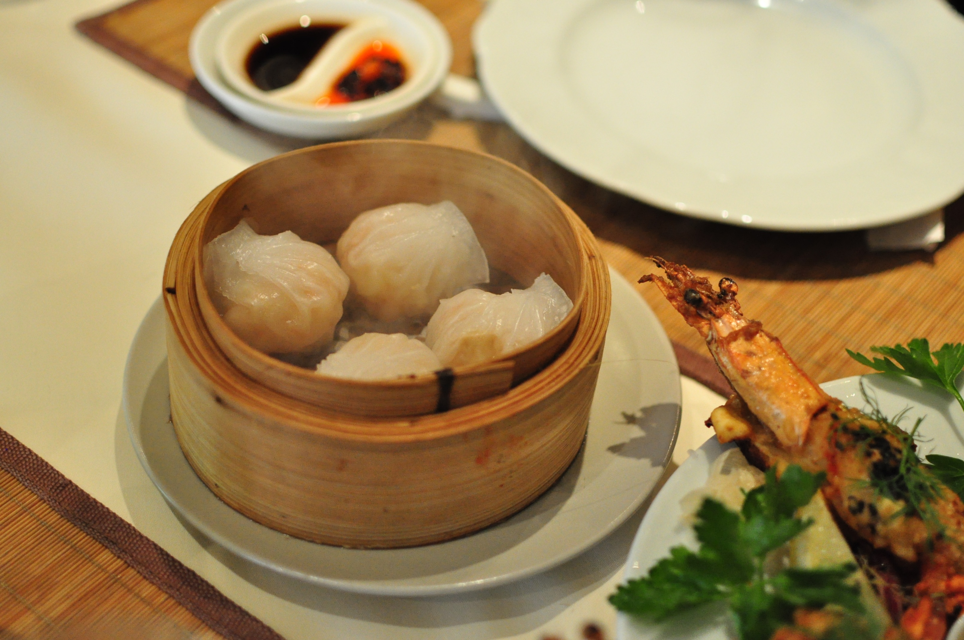 indoors, dinner, meal, still life, bowl, dim sum, freshness, serving dish, steam, asian food, chinese dumpling, healthy eating, near, close-up, snack, plate, HD Wallpaper
