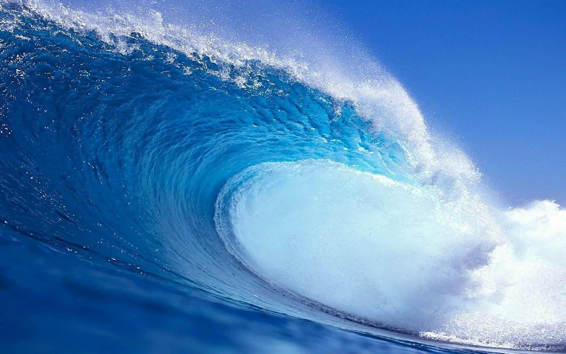 big, nature, ocean, 1080P, wave, HD Wallpaper