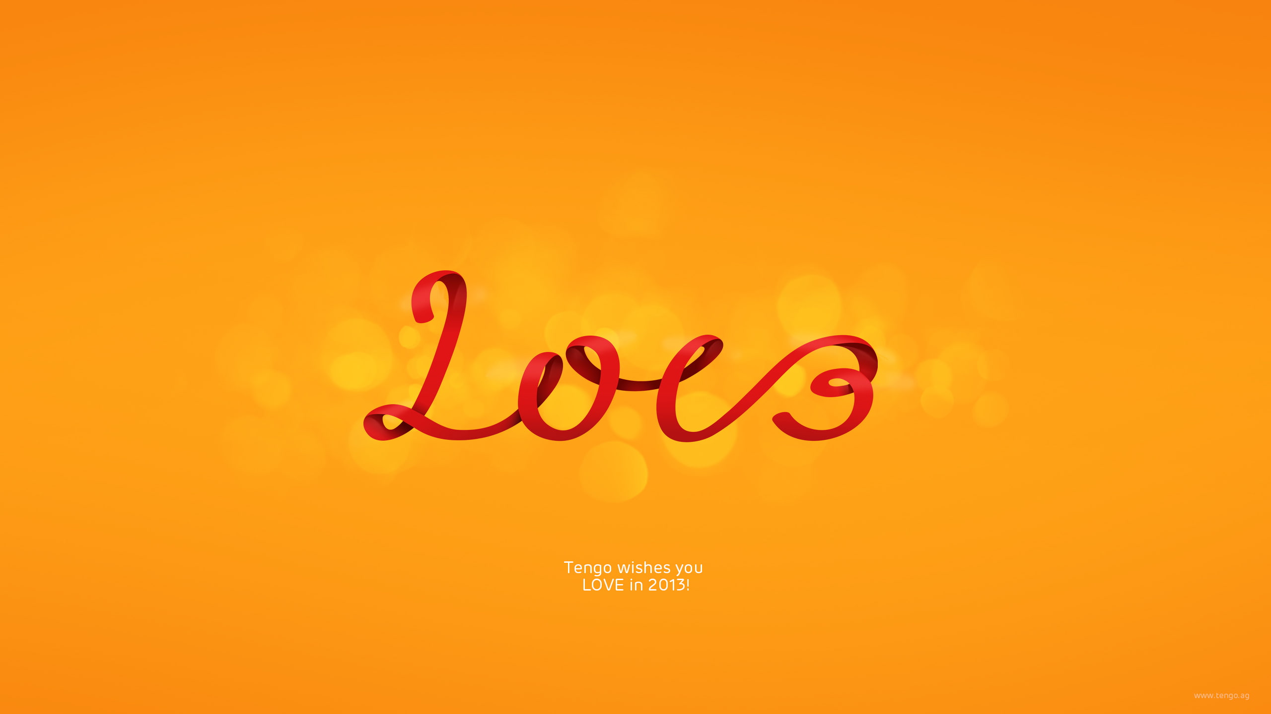 2K, orange, LOVE, 2013, tengo, new year, oranzhevy, happy new year, HD Wallpaper