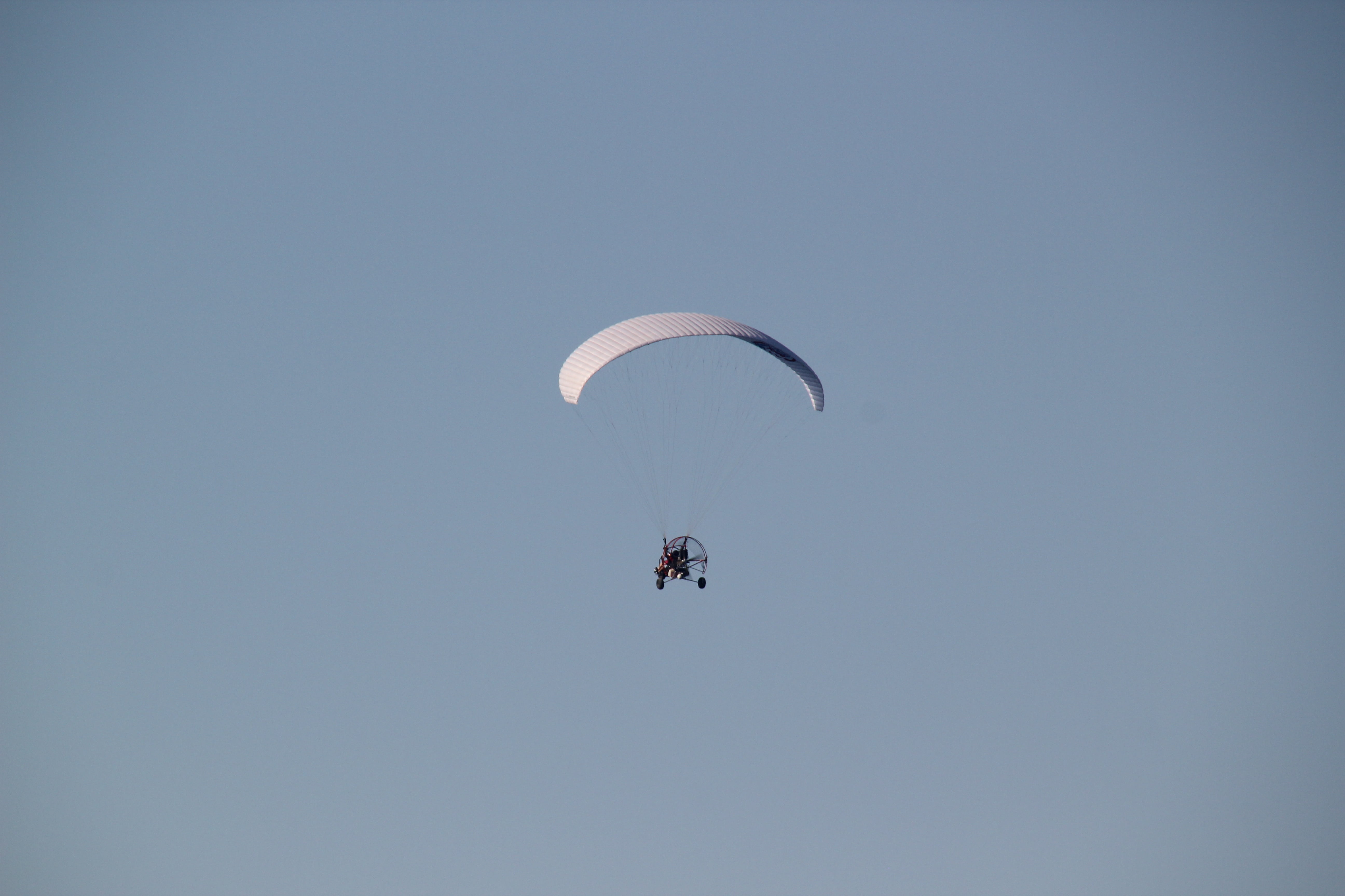 beach, adventure, parachute, holiday, sport, nature, outdoors, unrecognizable person, paragliding, almeria, one person, gliding, freedom, extreme sports, HD Wallpaper