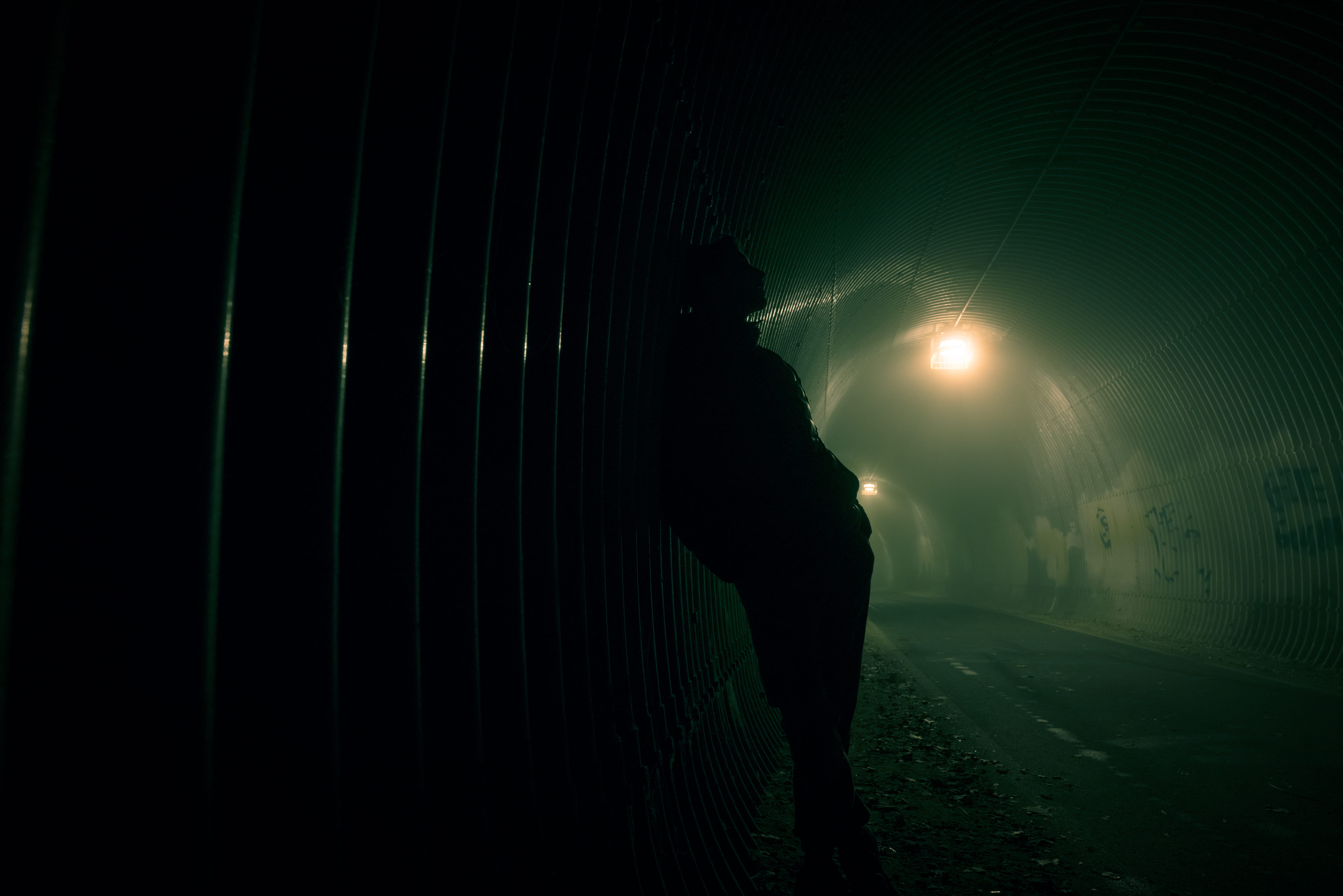 dark, lifestyles, sky, real people, outdoors, spooky, one person, standing, mystery, lowell, light - natural phenomenon, 4K, shadows, unrecognizable person, HD Wallpaper