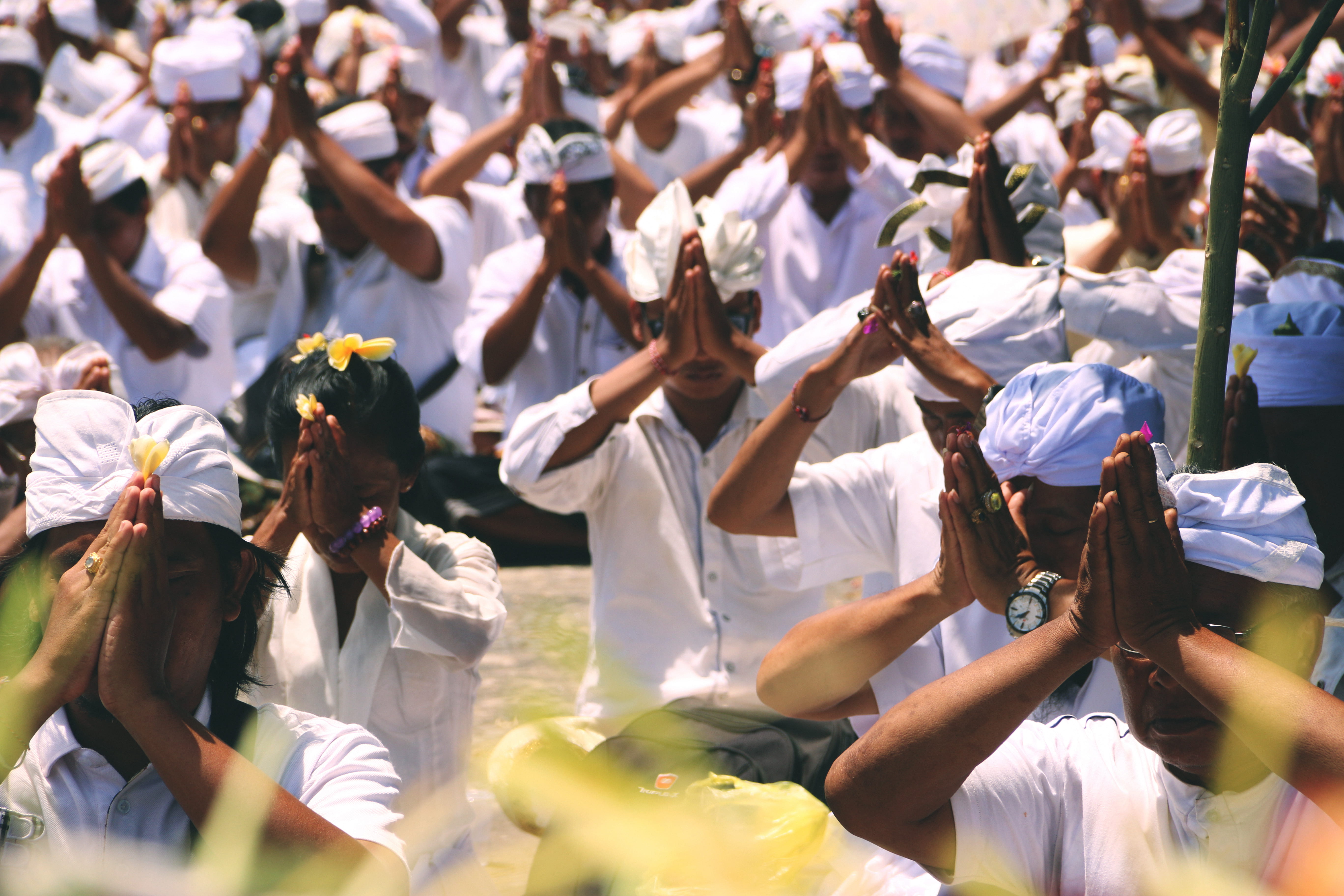island, church, lifestyles, bali, day, pray, local, praise, crowd, men, outdoors, adult, street, clothing, faith, worshipping, indonesia, large group of people, HD Wallpaper