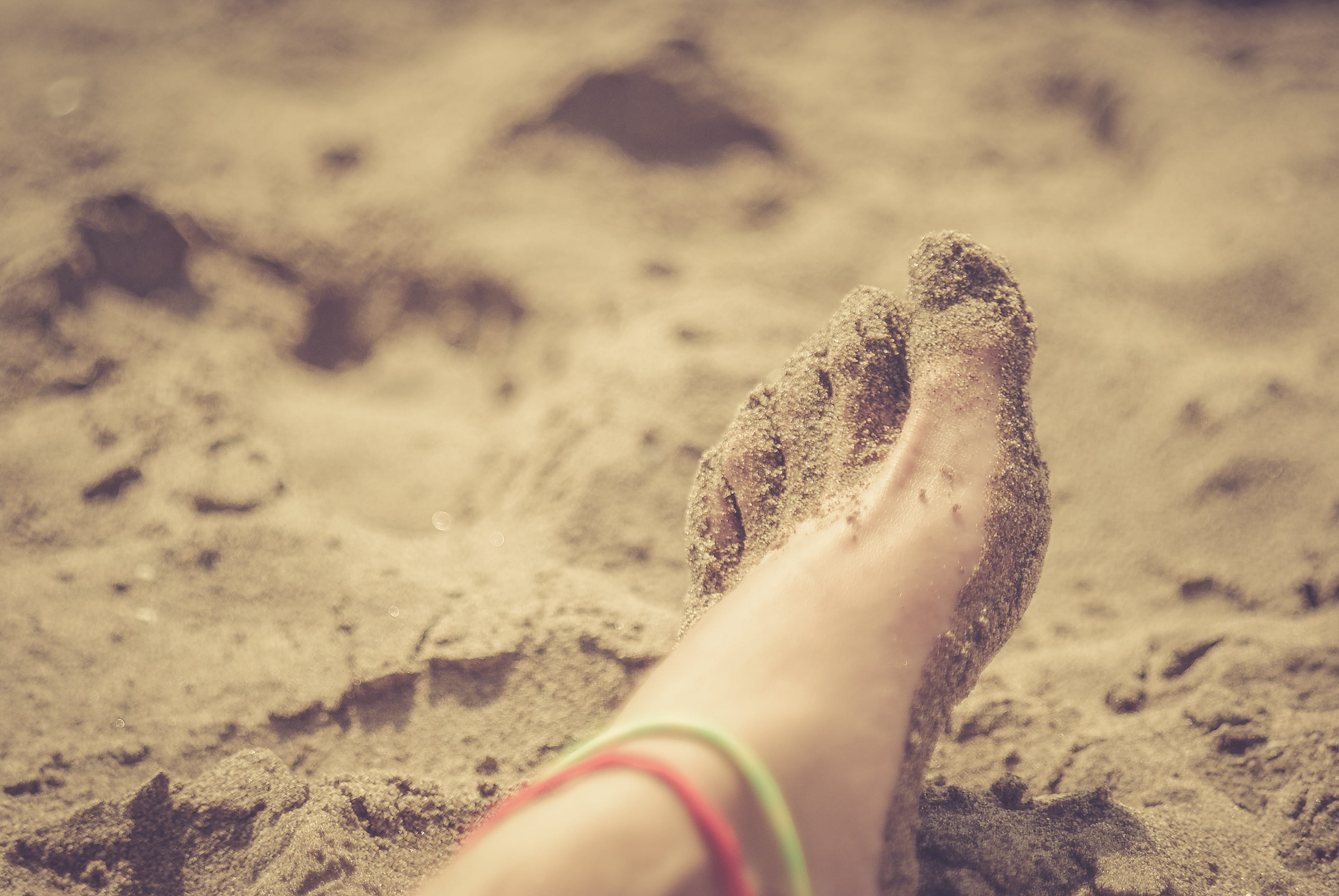 sea, arena, day, sant carles de la ràpita, enjoy, feel, body part, close-up, land, ebro, desert, personal perspective, human body part, sunlight, sand, HD Wallpaper