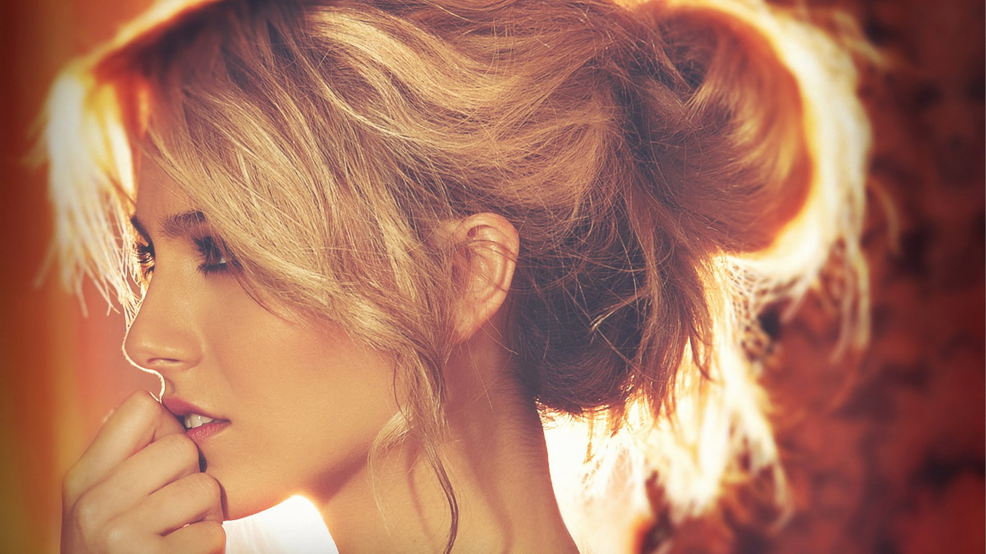 women, Kendall Mickal, blonde, 1080P, HD Wallpaper