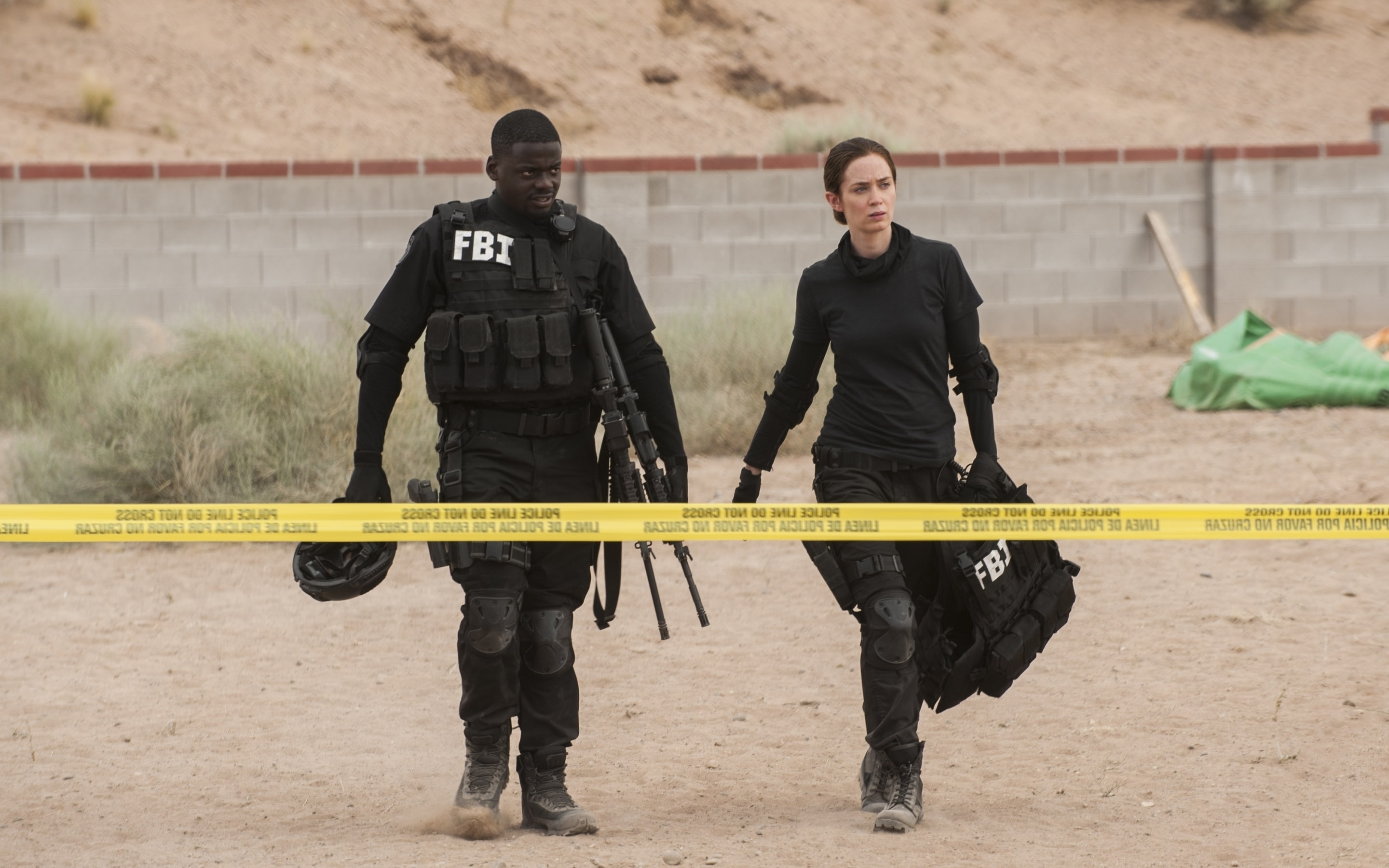 sicario, coleagues, police, 2K, action, emily blunt, fbi, HD Wallpaper