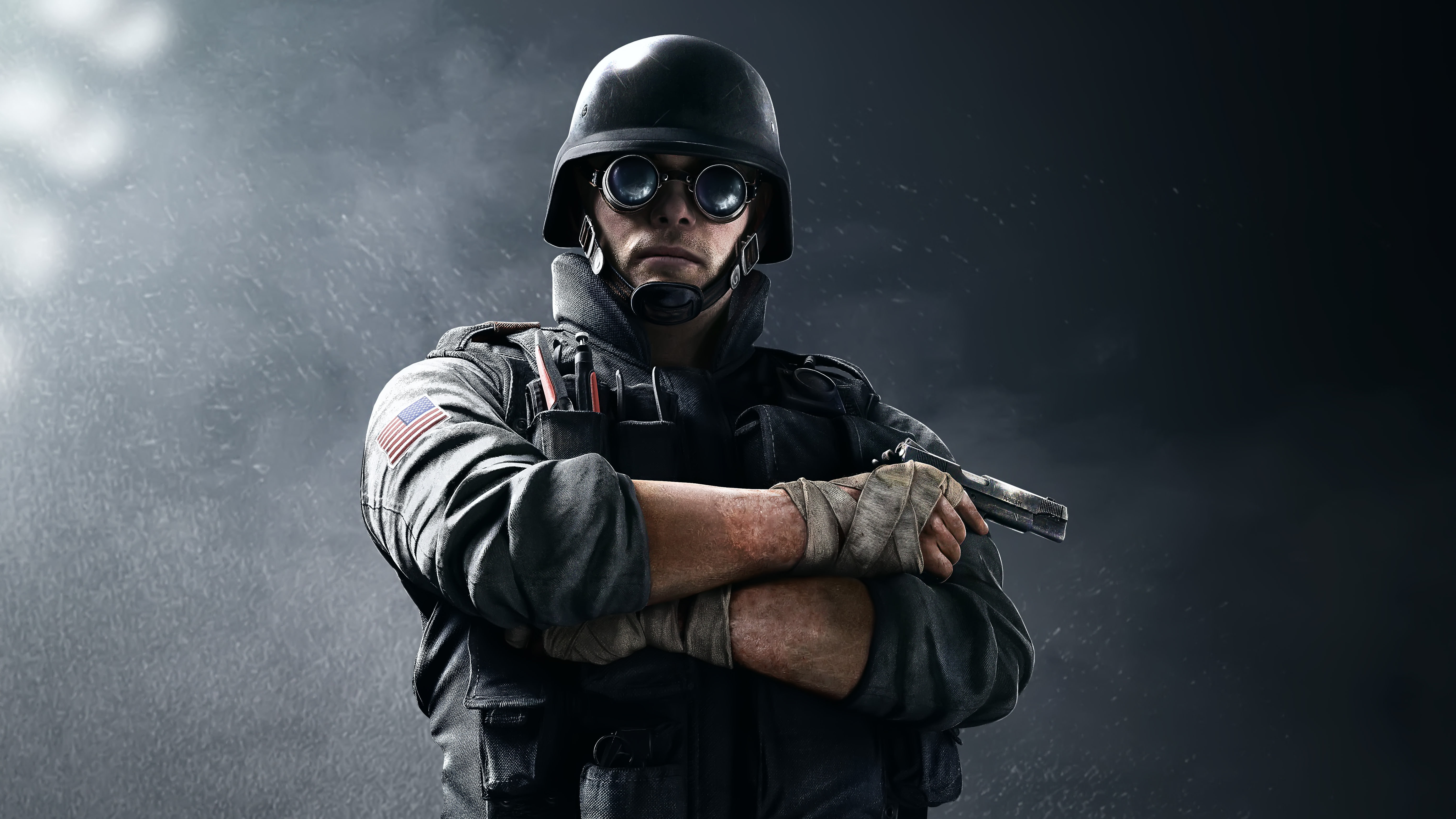 5K, FBI SWAT Thermite, digital, Rainbow Six Siege, game, 5K, Tom Clancys, HD Wallpaper