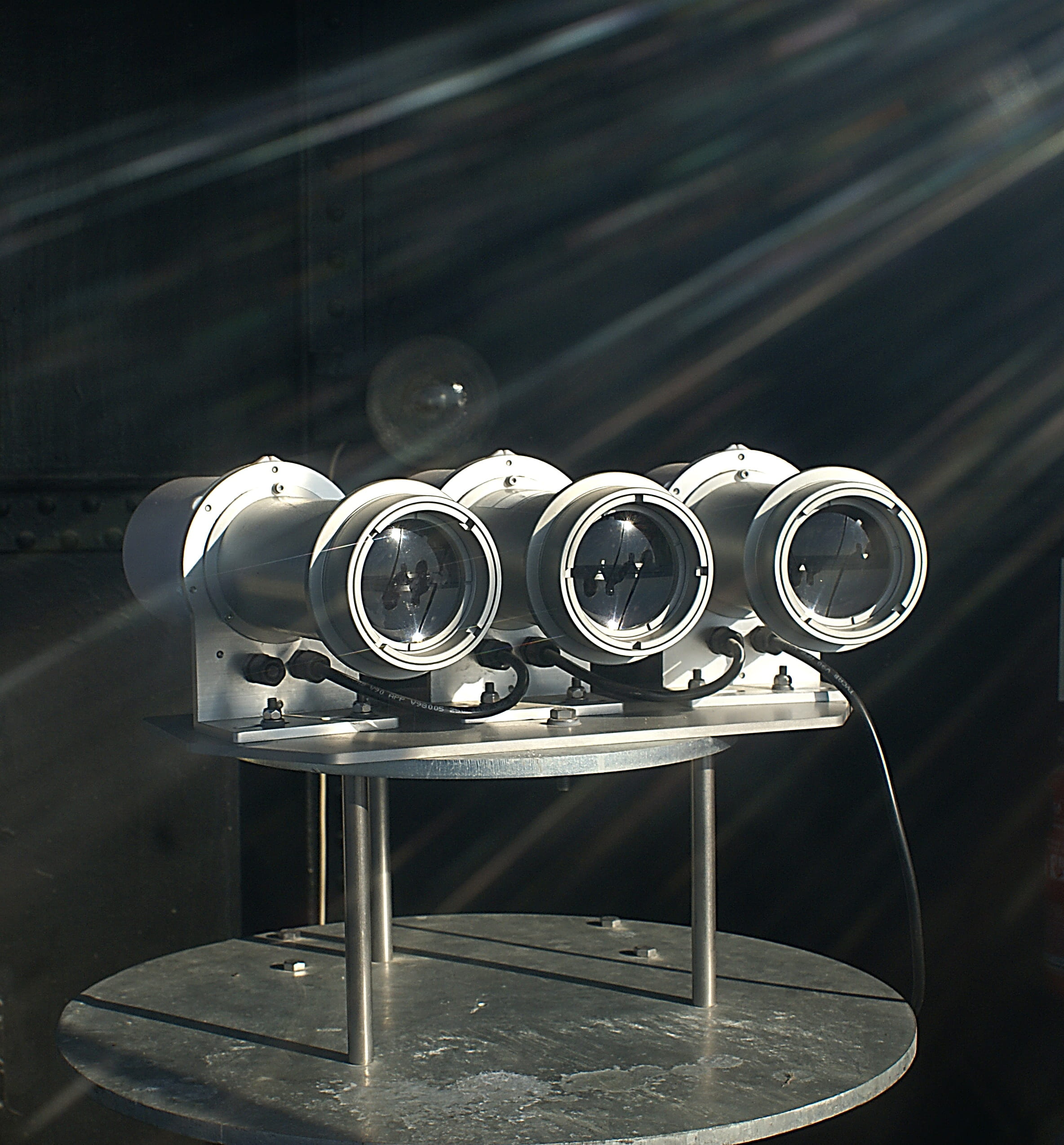 light signals, contrast, still life, lens - optical instrument, arts culture and entertainment, vintage, binoculars, 1080P, the headlights, eyesight, shadow, Phone HD Wallpaper