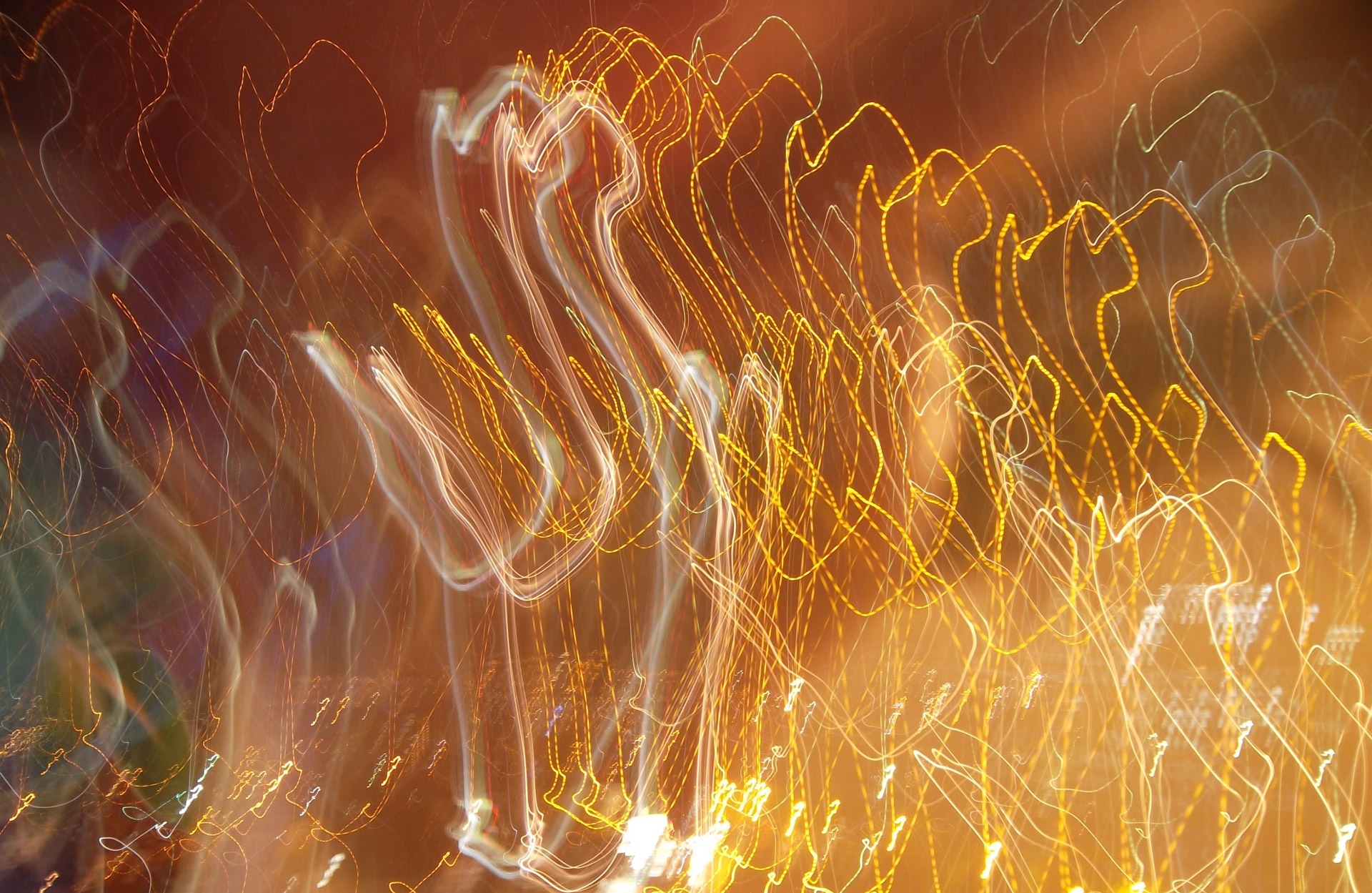 complexity, color, light trail, abstract, nature, motion, blur, orange color, outdoors, light painting, multi colored, effect, pattern, celebration, blurred, HD Wallpaper