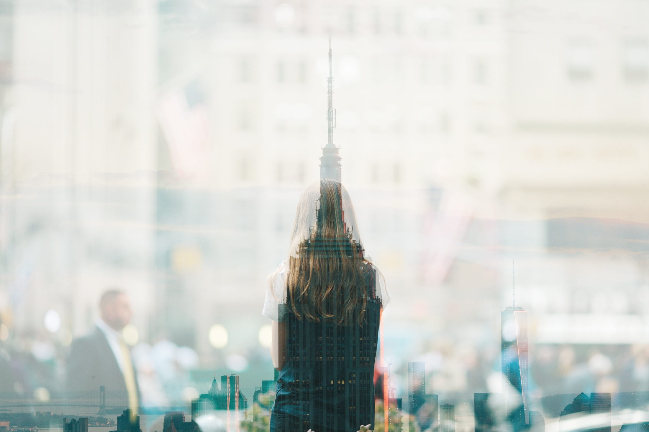 state, cityscape, creative, spire, luxury, head, new, glass - material, city, outdoors, processed, nature, building exterior, york, built structure, fused, HD Wallpaper