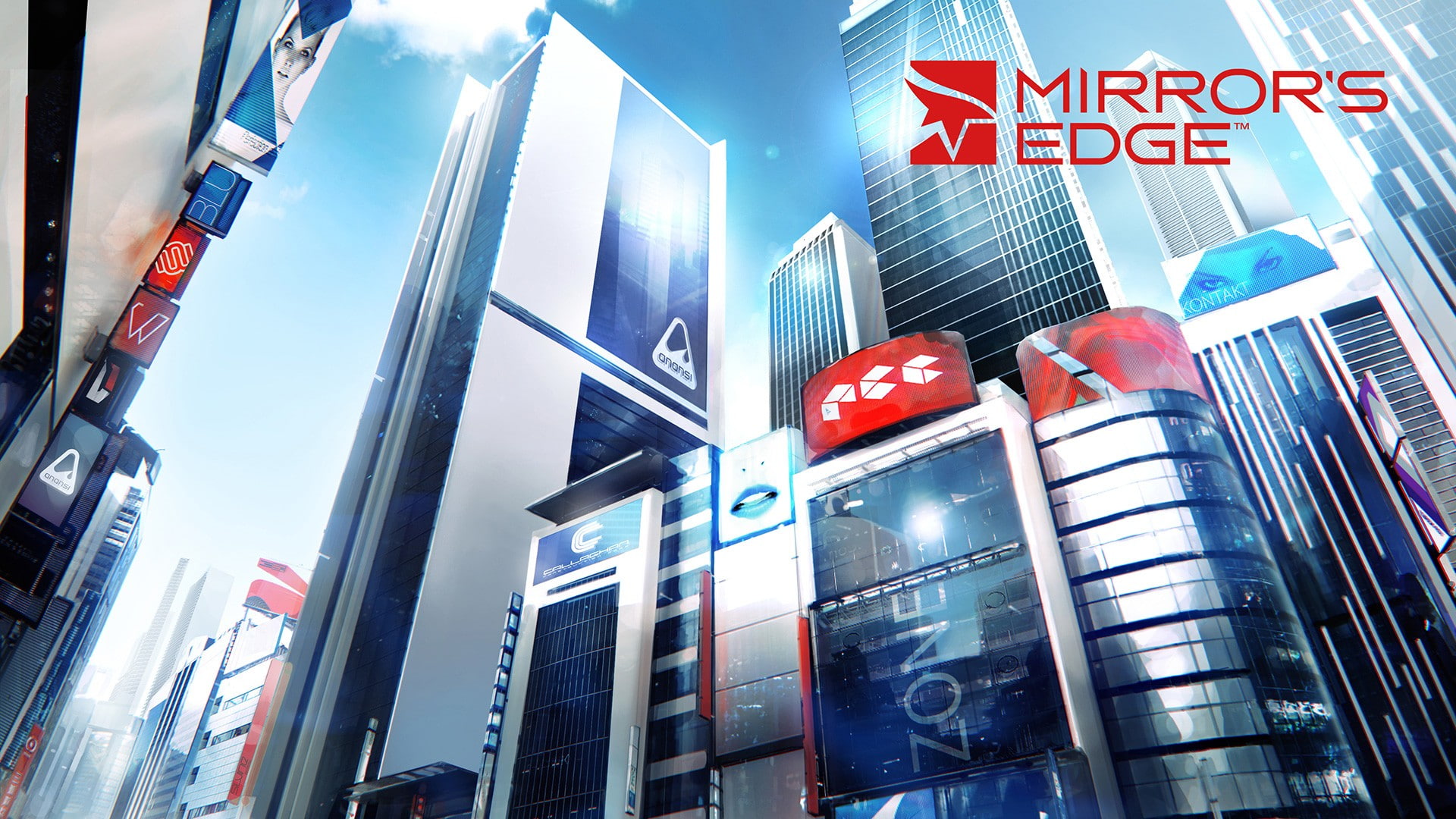 video, mirror, 1080P, s, city, phot, buidling, gray, games, glass, edge, video games, HD Wallpaper