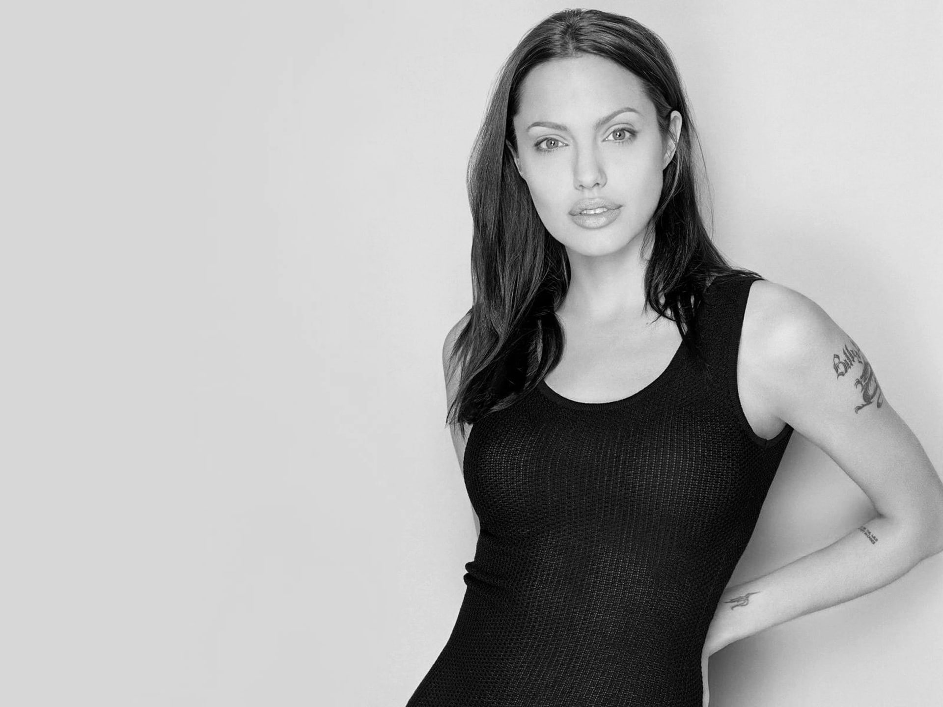 jolie, unseen, 1080P, phots, angelina, HD Wallpaper