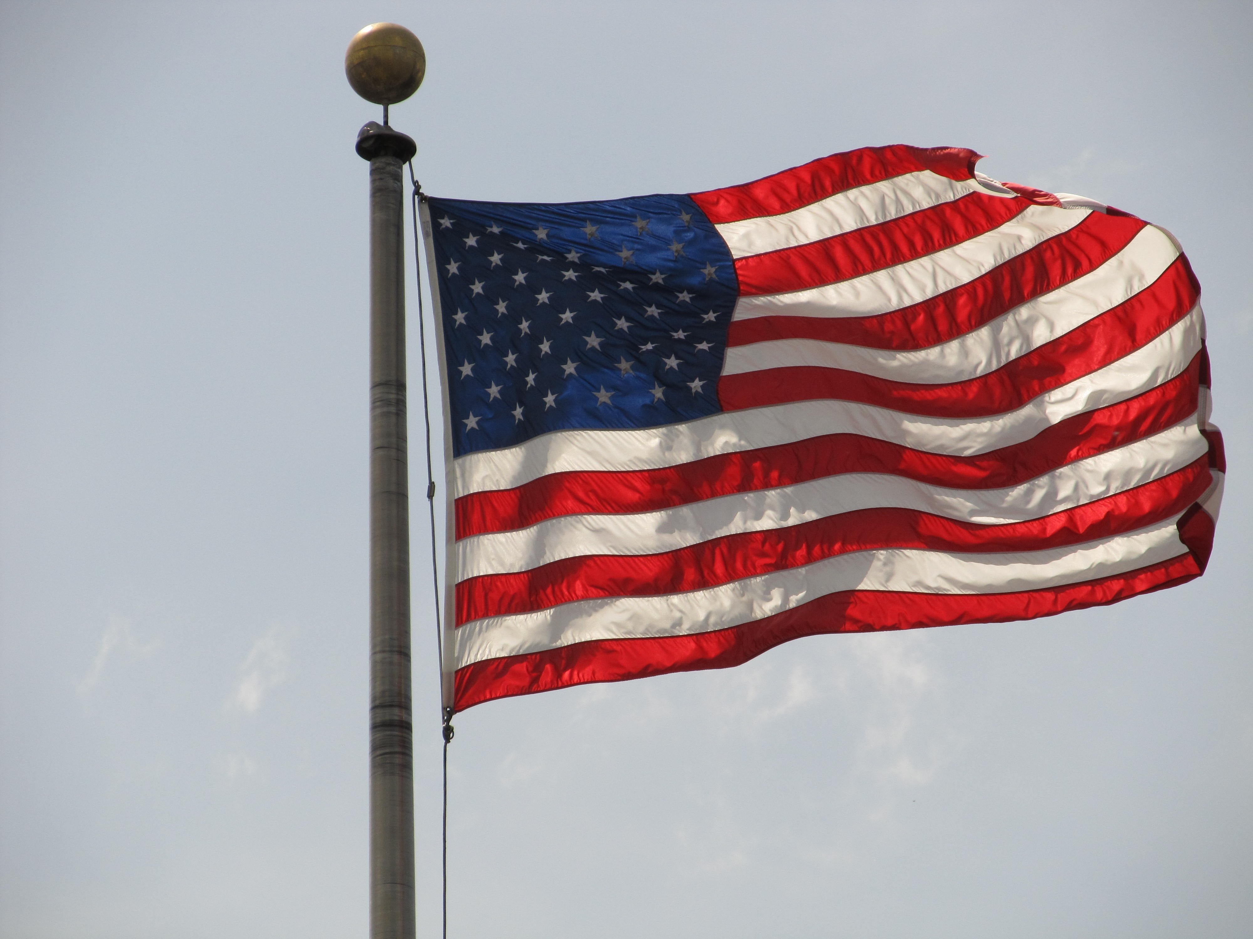 pride, proud, old glory, outdoors, united states, waving, nature, country, wind, striped, timelapsed, shape, fluttering, 4K, sky, independence, pole, american Flag, HD Wallpaper