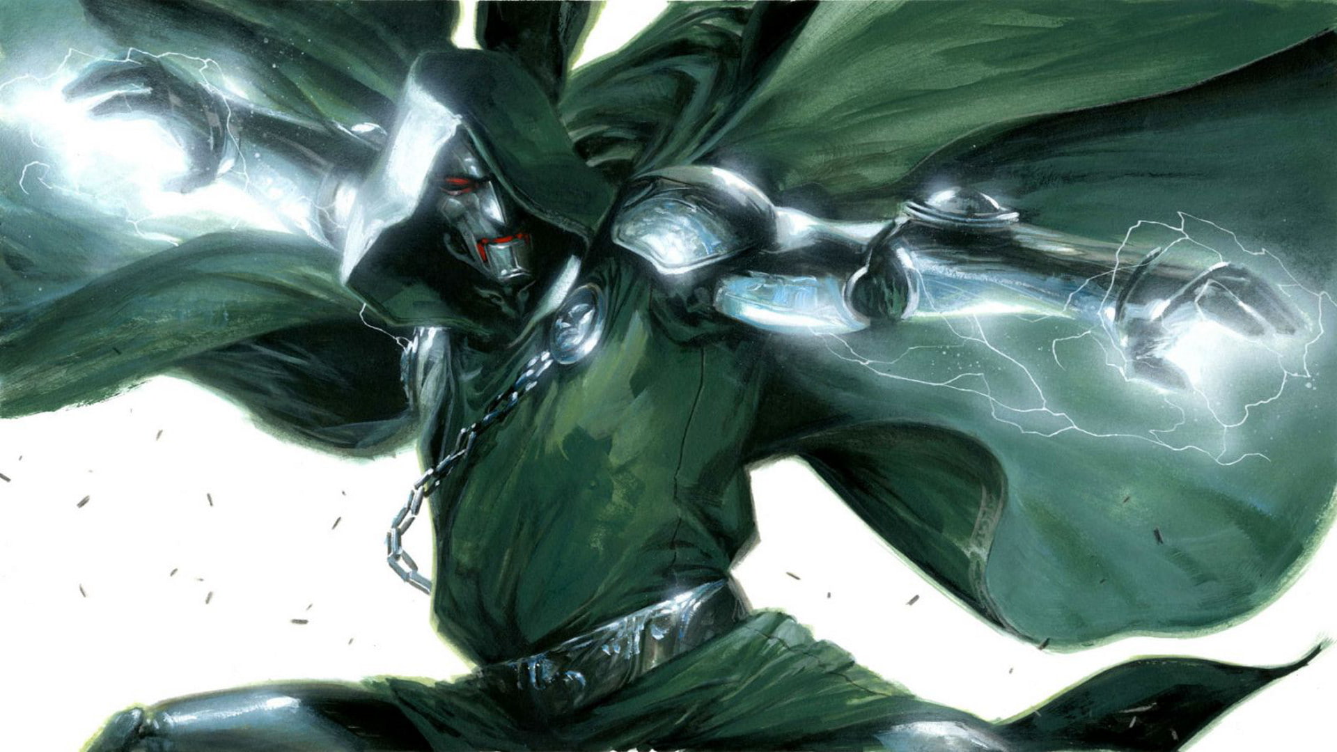 cartoon/comic, doom, doctor, drawing, 1080P, hd, HD Wallpaper
