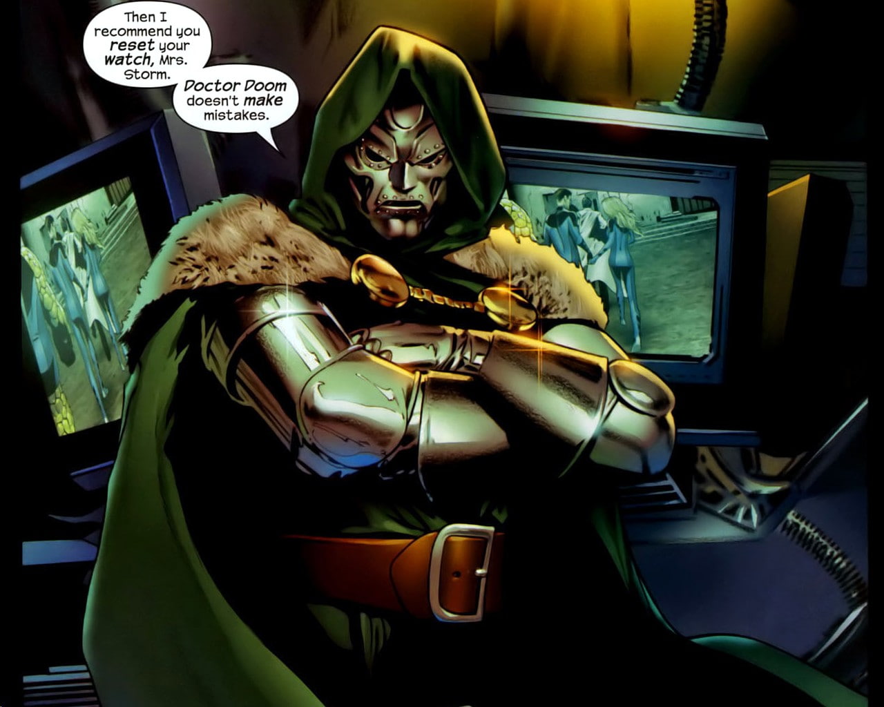 cartoon/comic, hd, doctor, doom, 720P, HD Wallpaper