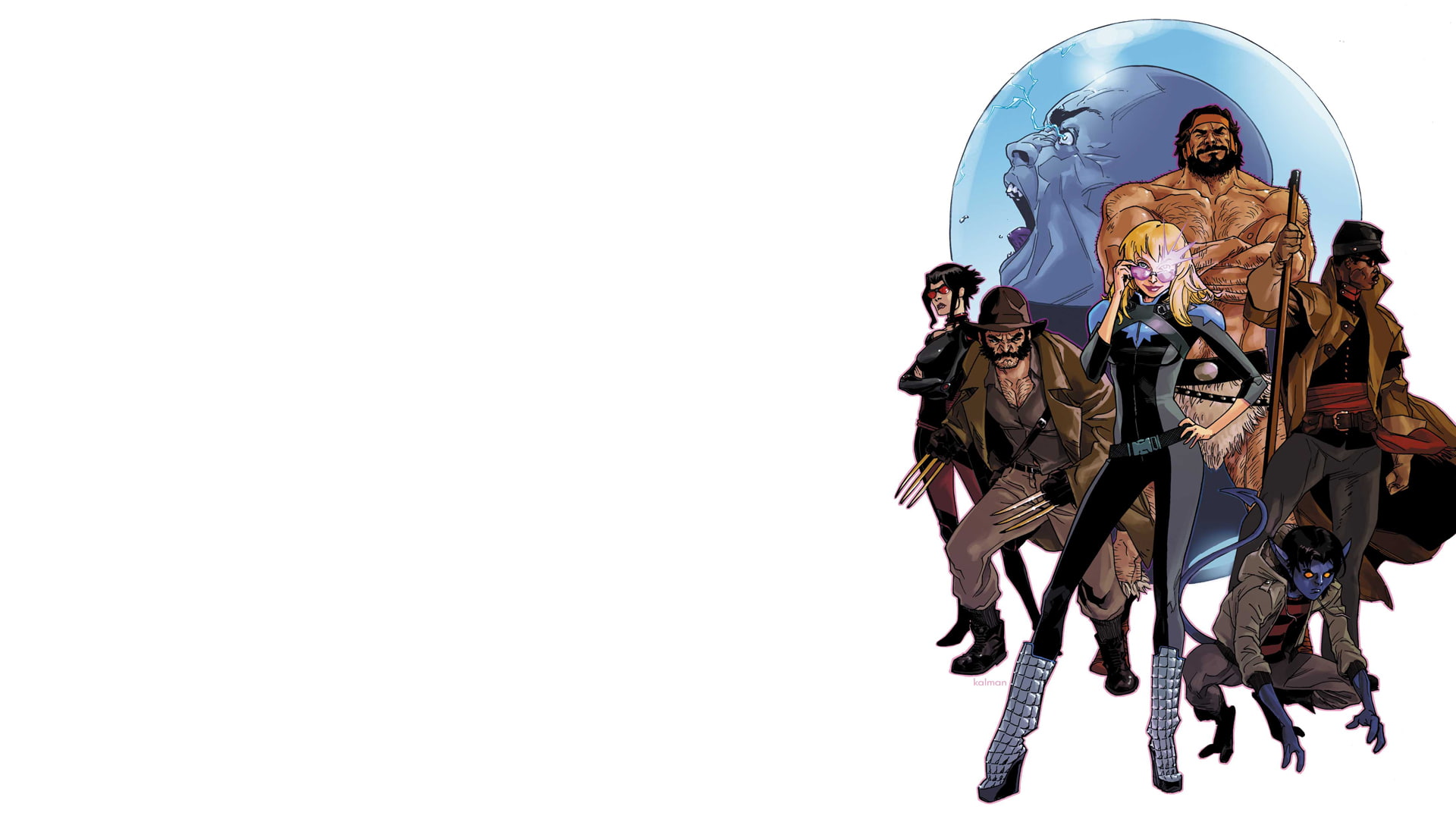 white, hd, x, treme, 1080P, men, cartoon/comic, marvel, HD Wallpaper