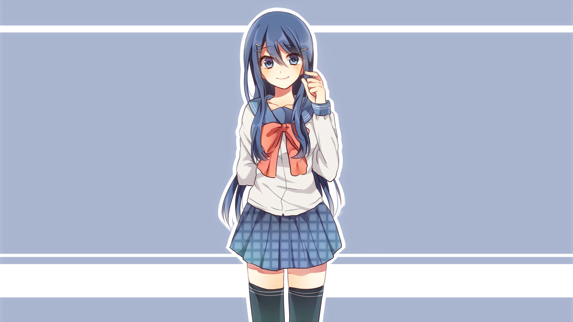 Sayaka Maizono, Danganronpa, 1080P, HD Wallpaper