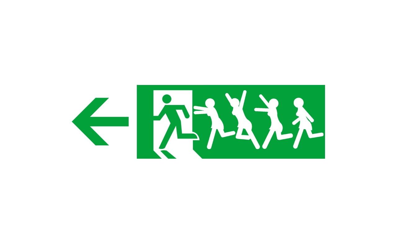 720P, white background, arrows (design), men, running, humor, women, signs, minimalism, green, simple background, HD Wallpaper