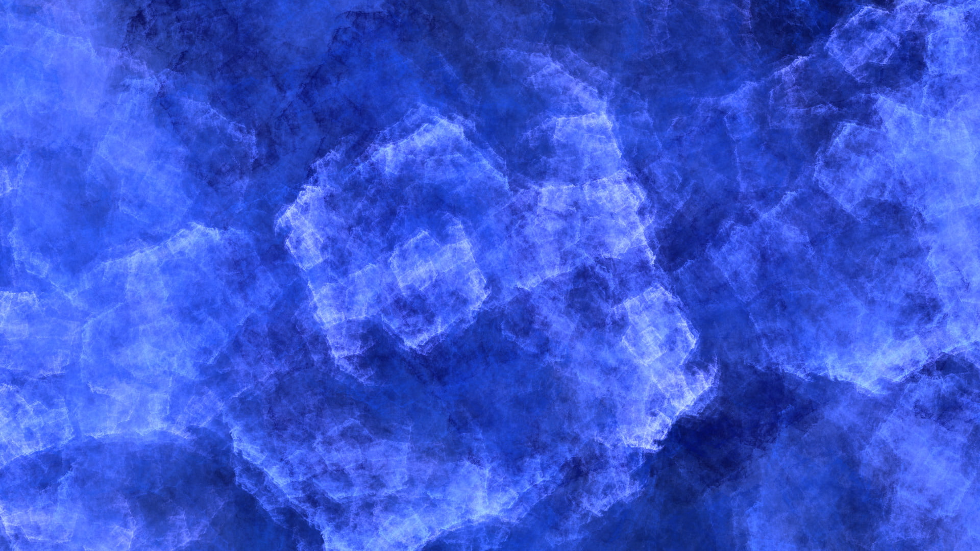 Ice, Apophysis (software), Blue, 1080P, Digital Art, Abstract, Fractal, HD Wallpaper