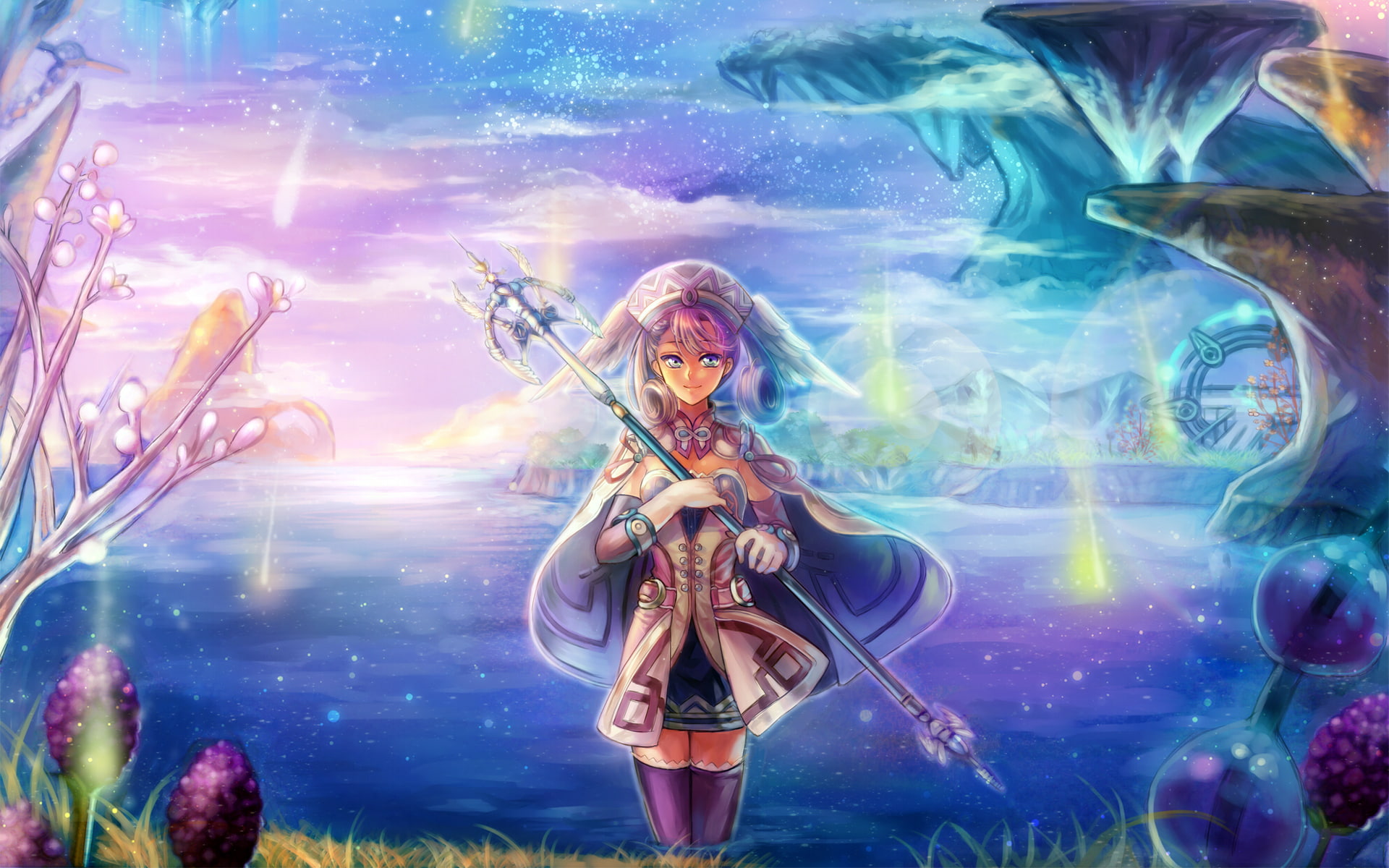1080P, chronicles, melia, xenoblade, HD Wallpaper