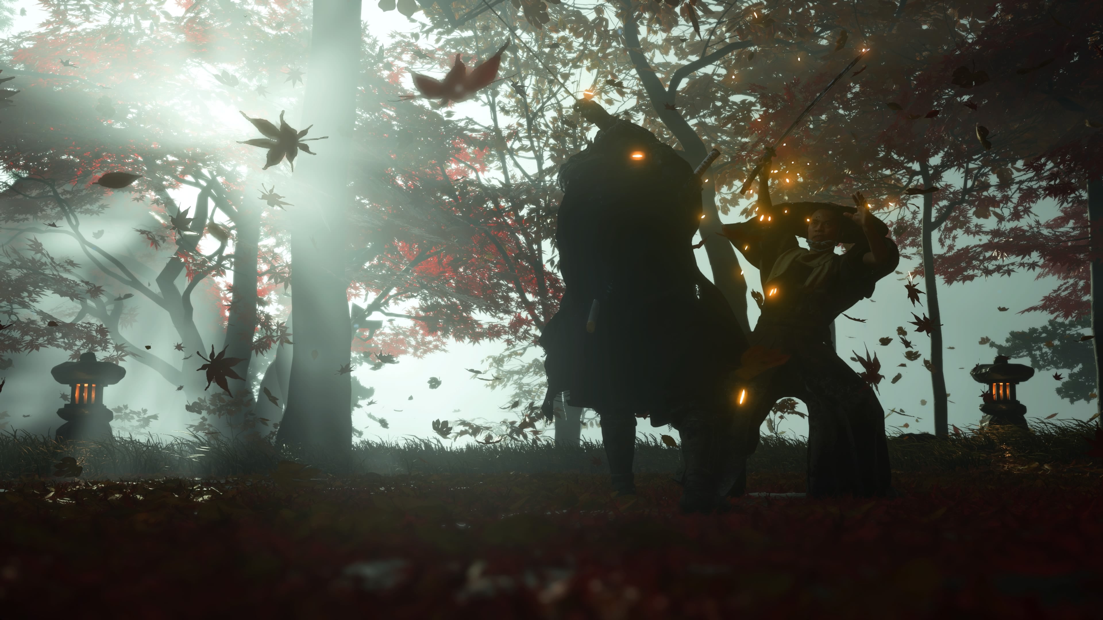 Playstation 4 Pro, 4K, Ghost of Tsushima, HExRiseUpload, HD Wallpaper
