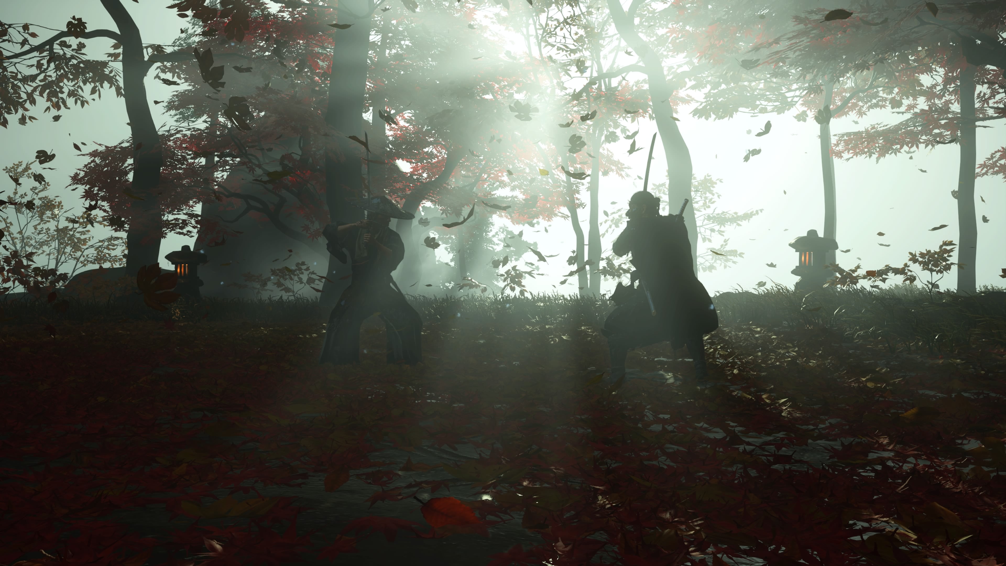 HExRiseUpload, Playstation 4 Pro, Ghost of Tsushima, 4K, HD Wallpaper